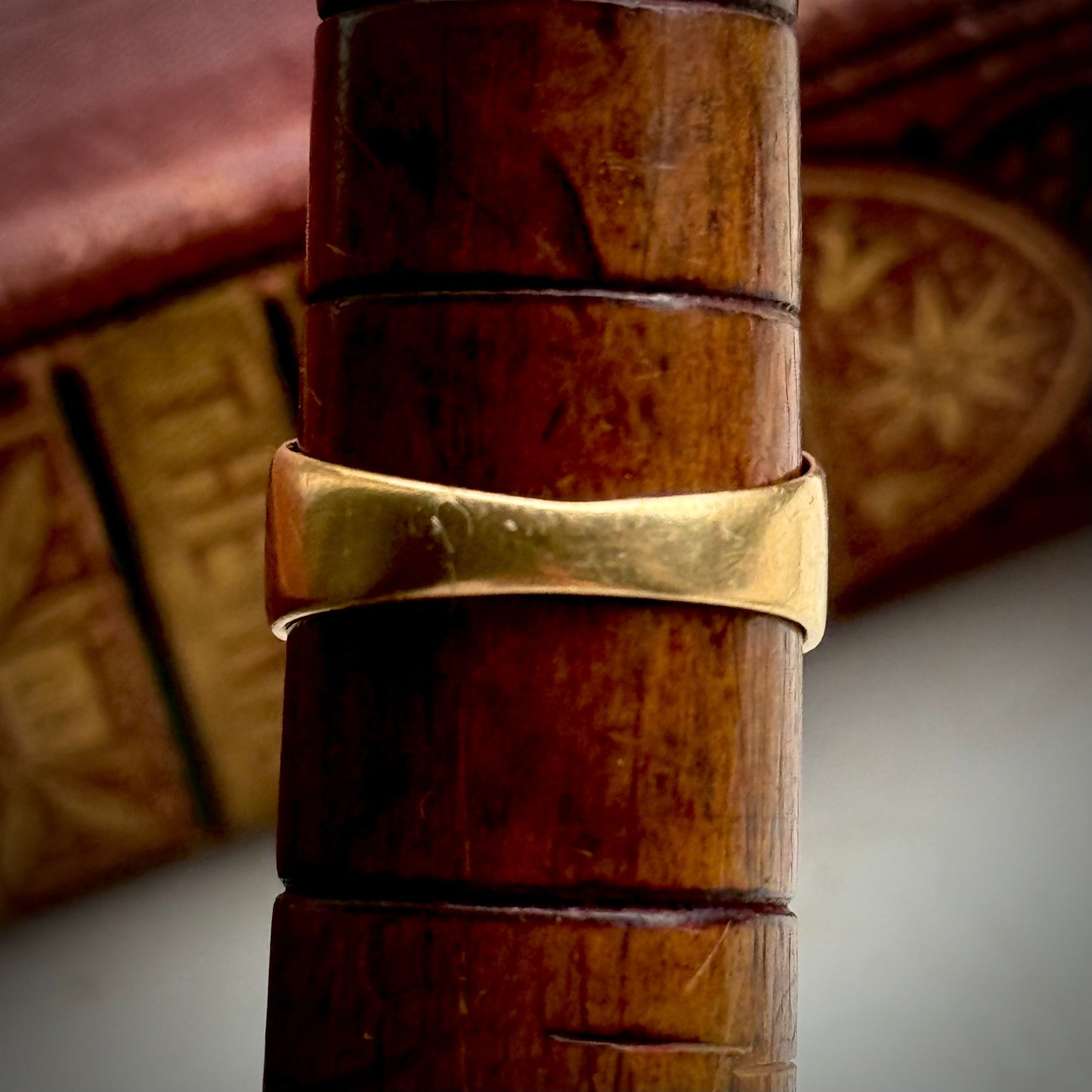 Victorian Mizpah Ring Created In 18 Carat Gold; Circa 1882
