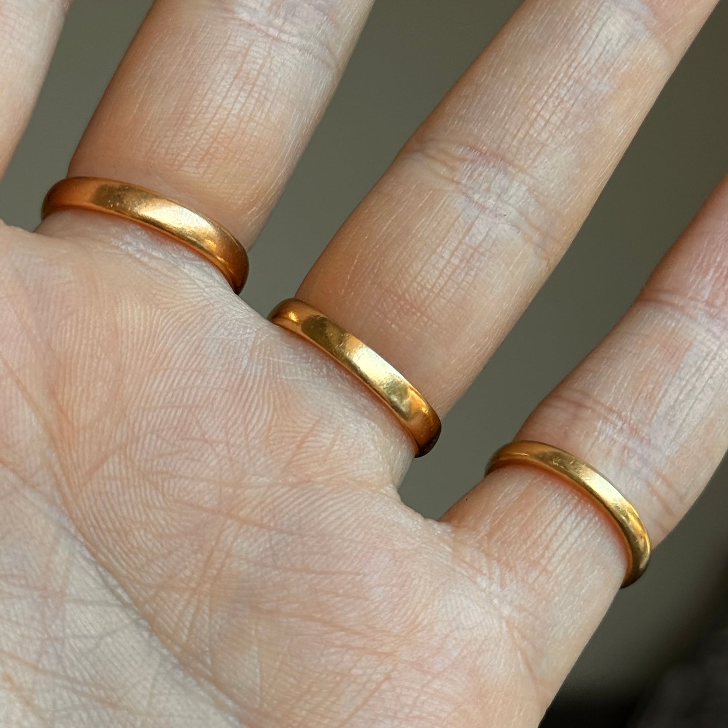 Victorian Old Cut Diamond Ring in 18 Carat Gold; Circa 1880