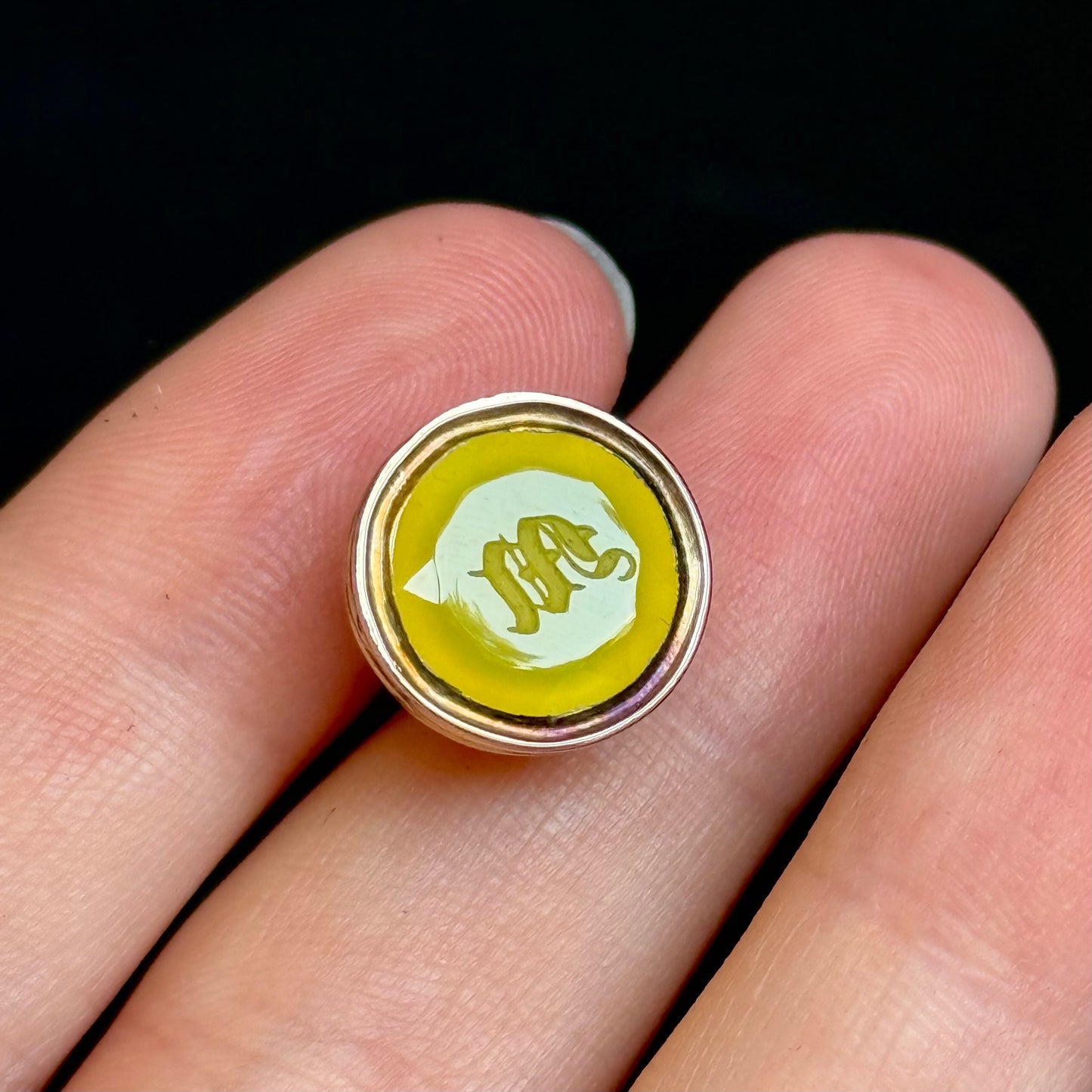 Victorian Intaglio Fob in 9 Carat Gold; Circa 1890