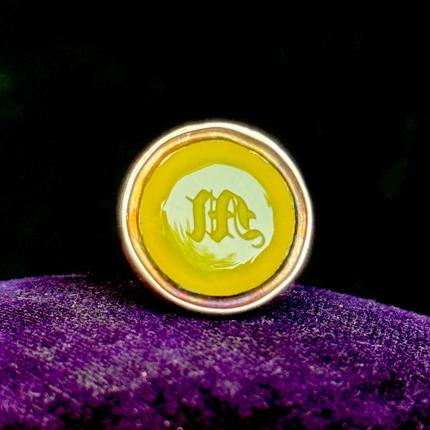 Victorian Intaglio Fob in 9 Carat Gold; Circa 1890