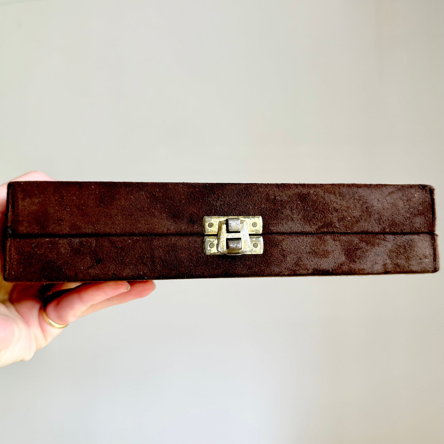 Antique Ring Display Box by Hanson & Co, London; Circa 1900