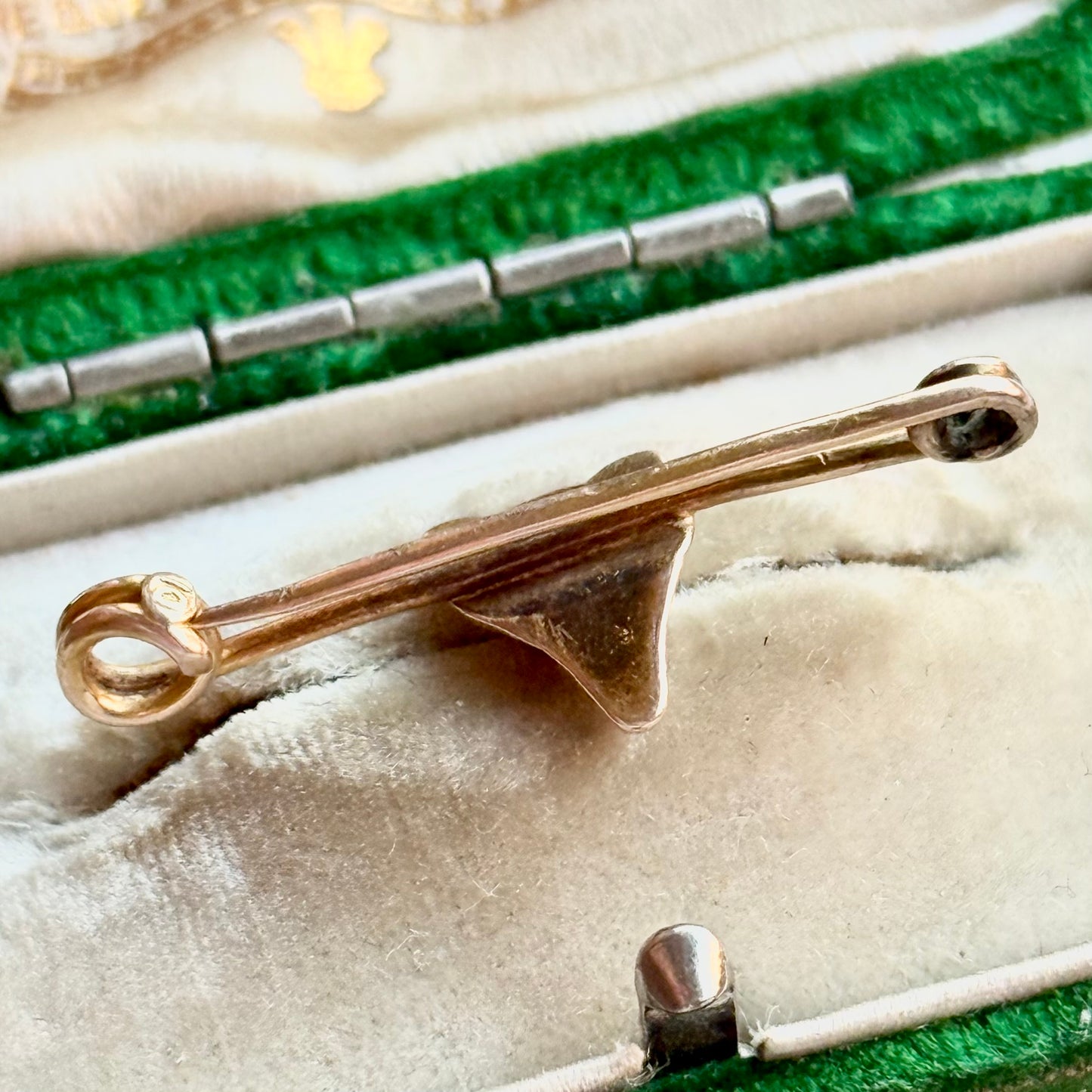 Antique Fox Brooch in 9 Carat Gold; Circa 1900