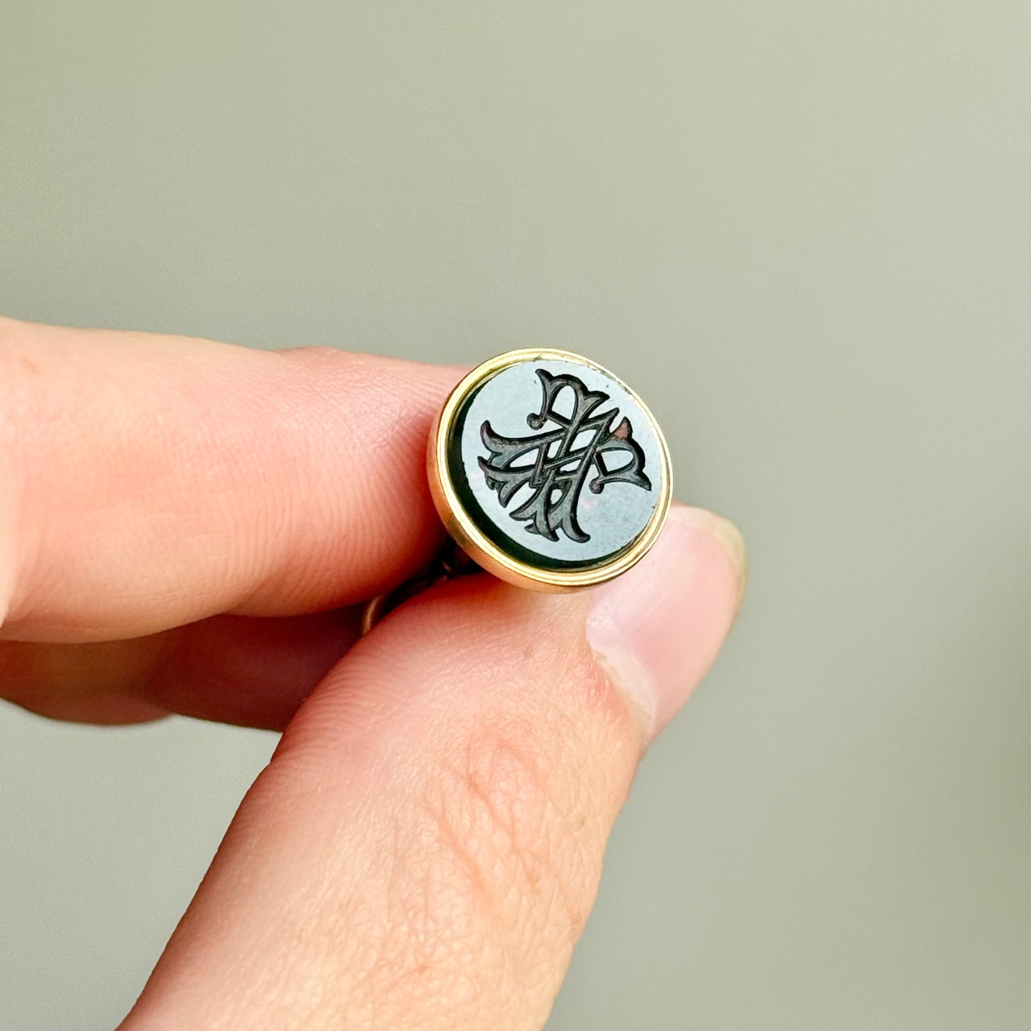 Victorian Intaglio Fob in 15 Carat Gold; Circa 1890