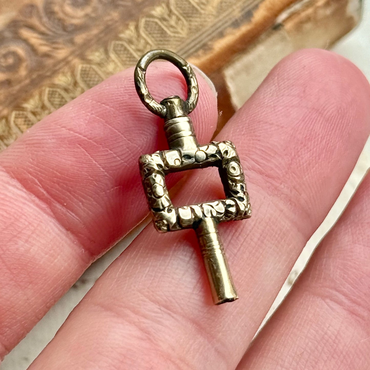 Antique Georgian Watch Winder Key Pendant