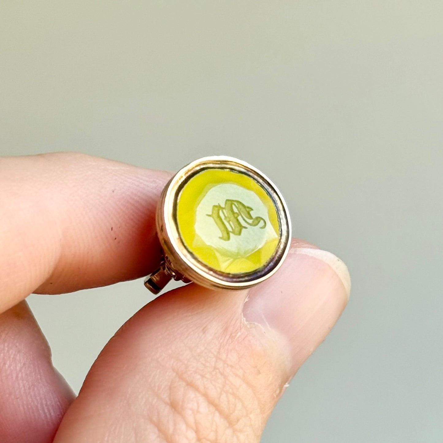 Victorian Intaglio Fob in 9 Carat Gold; Circa 1890