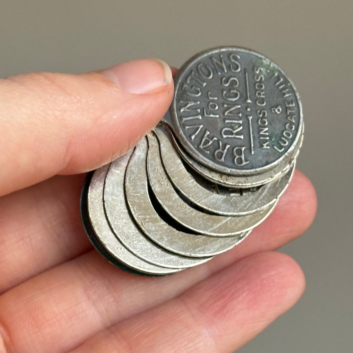 Antique Bravingtons For Rings Kings Cross & Ludgate Hill Ring Sizer