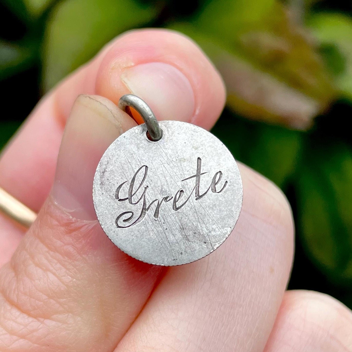 Victorian Love Token ‘Grete Coin Pendant; circa 1890
