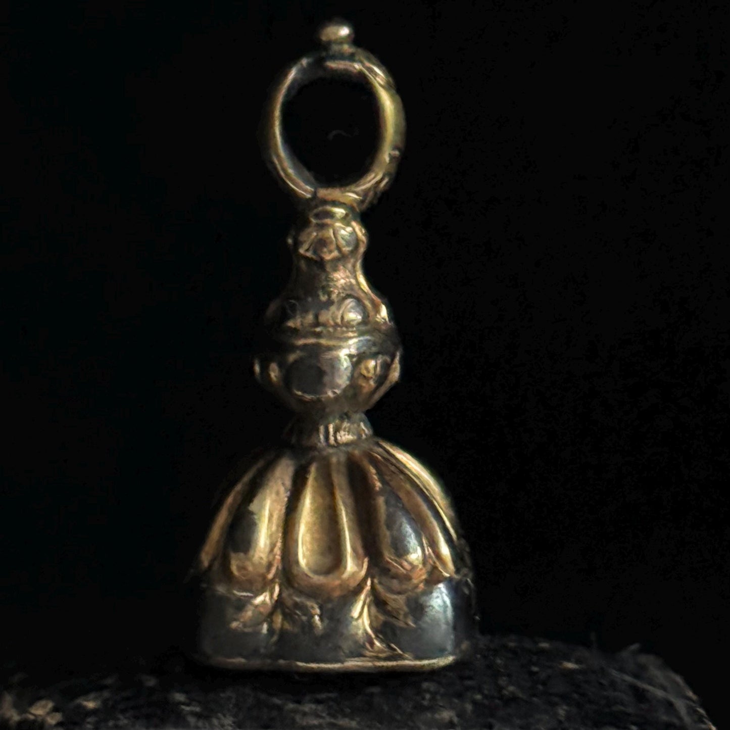 Victorian Intaglio Fob in Gold Casing; Circa 1880