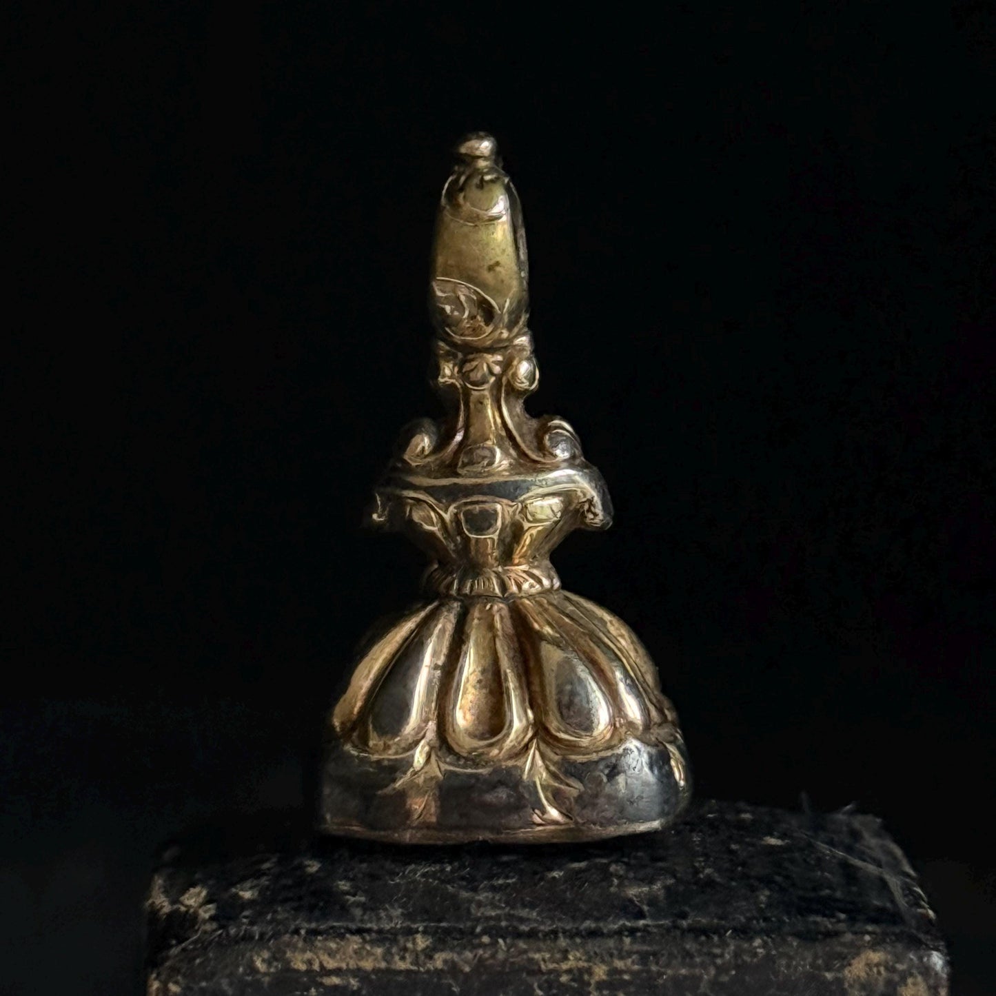 Victorian Intaglio Fob in Gold Casing; Circa 1880
