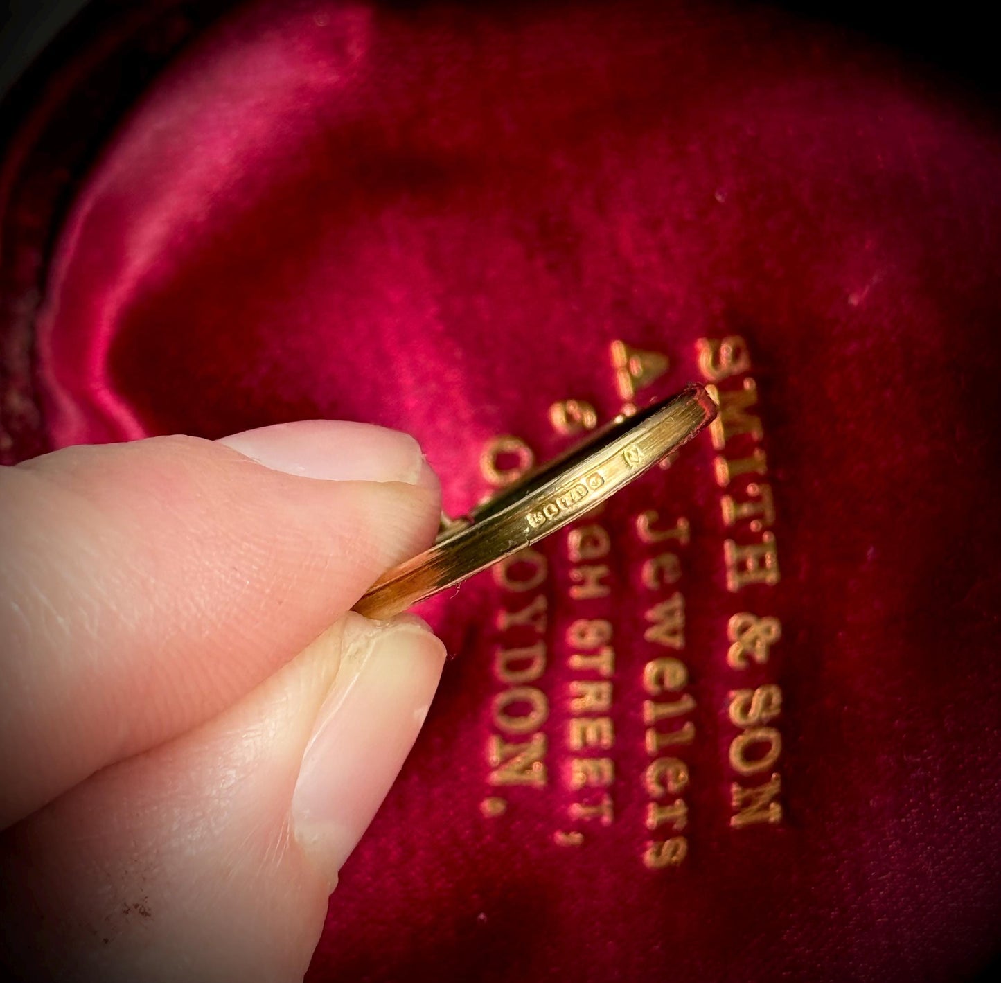 Rare 1930's George V Love Token Coin Pendant in 9 Carat Gold