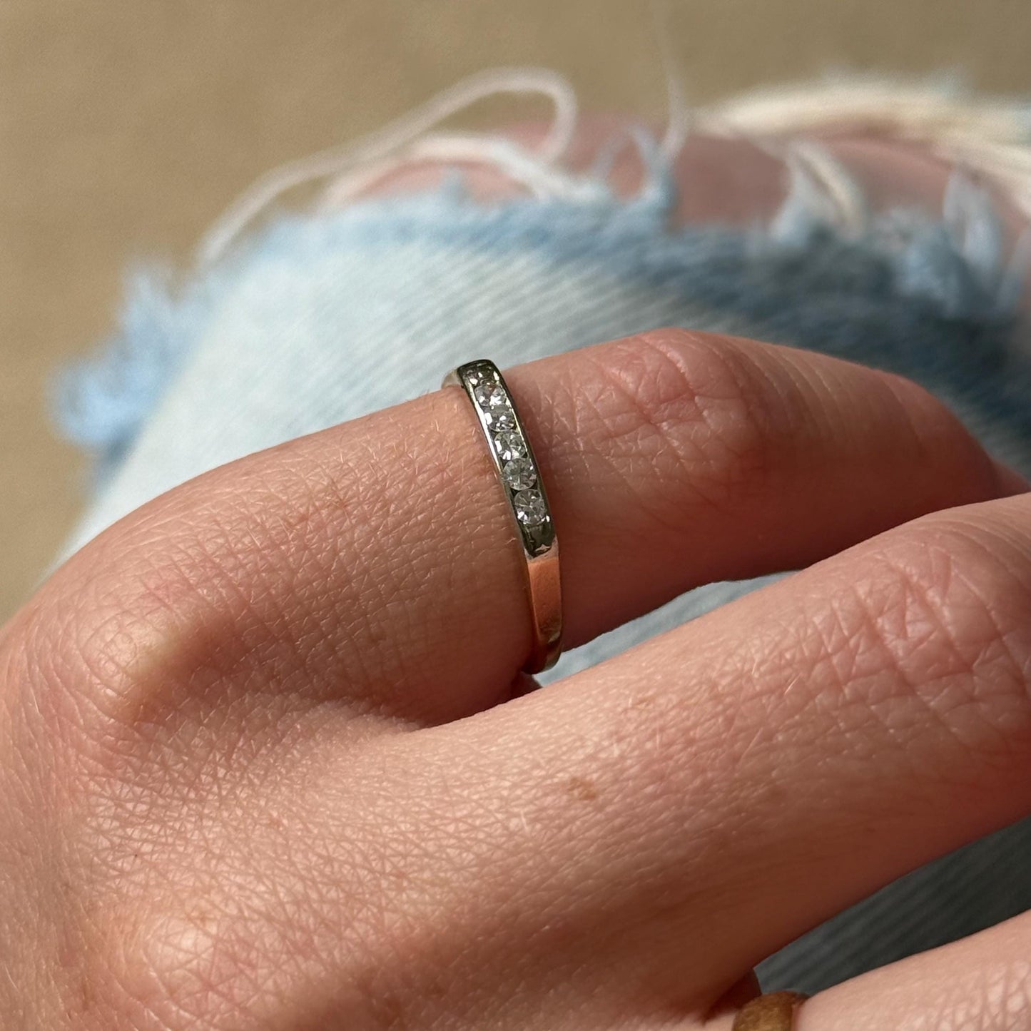 Vintage Five Stone Diamond Ring in 14 Carat Gold
