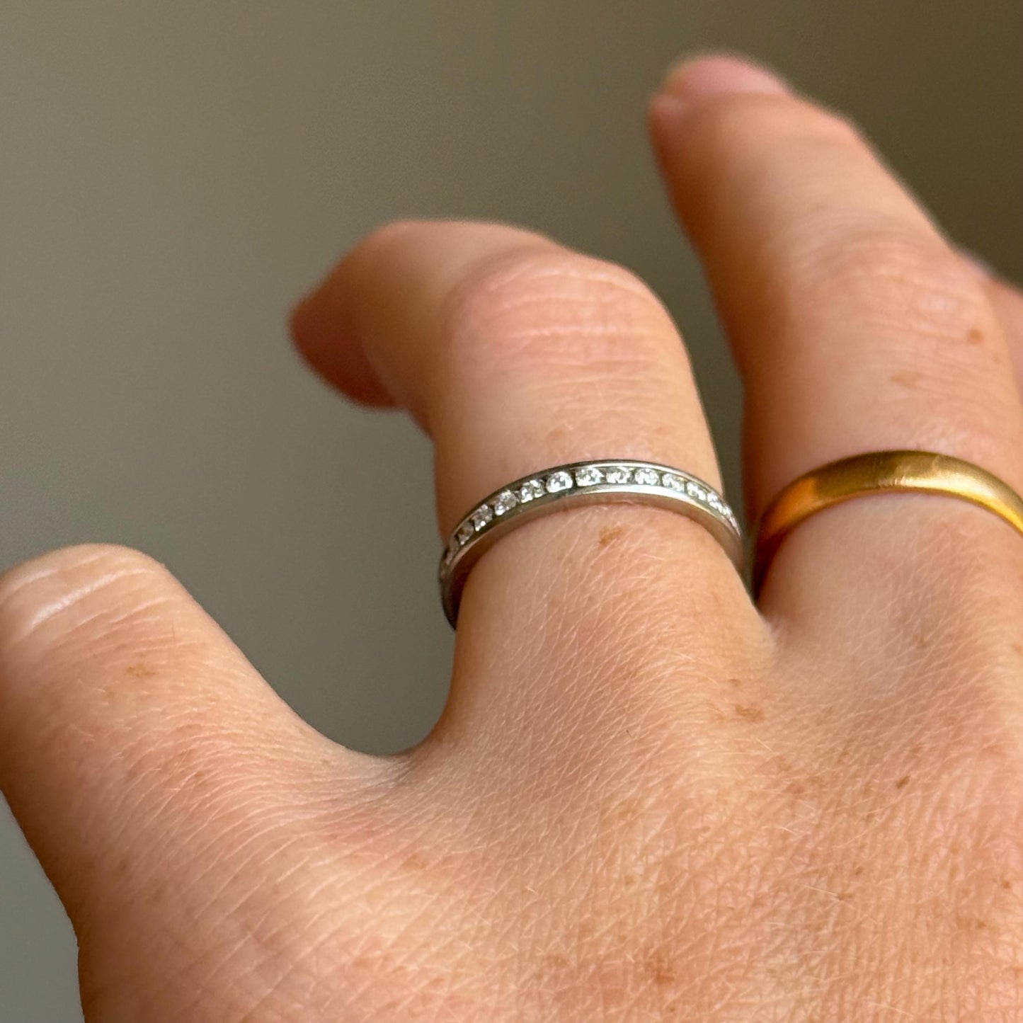 Preloved Diamond Ring in Platinum