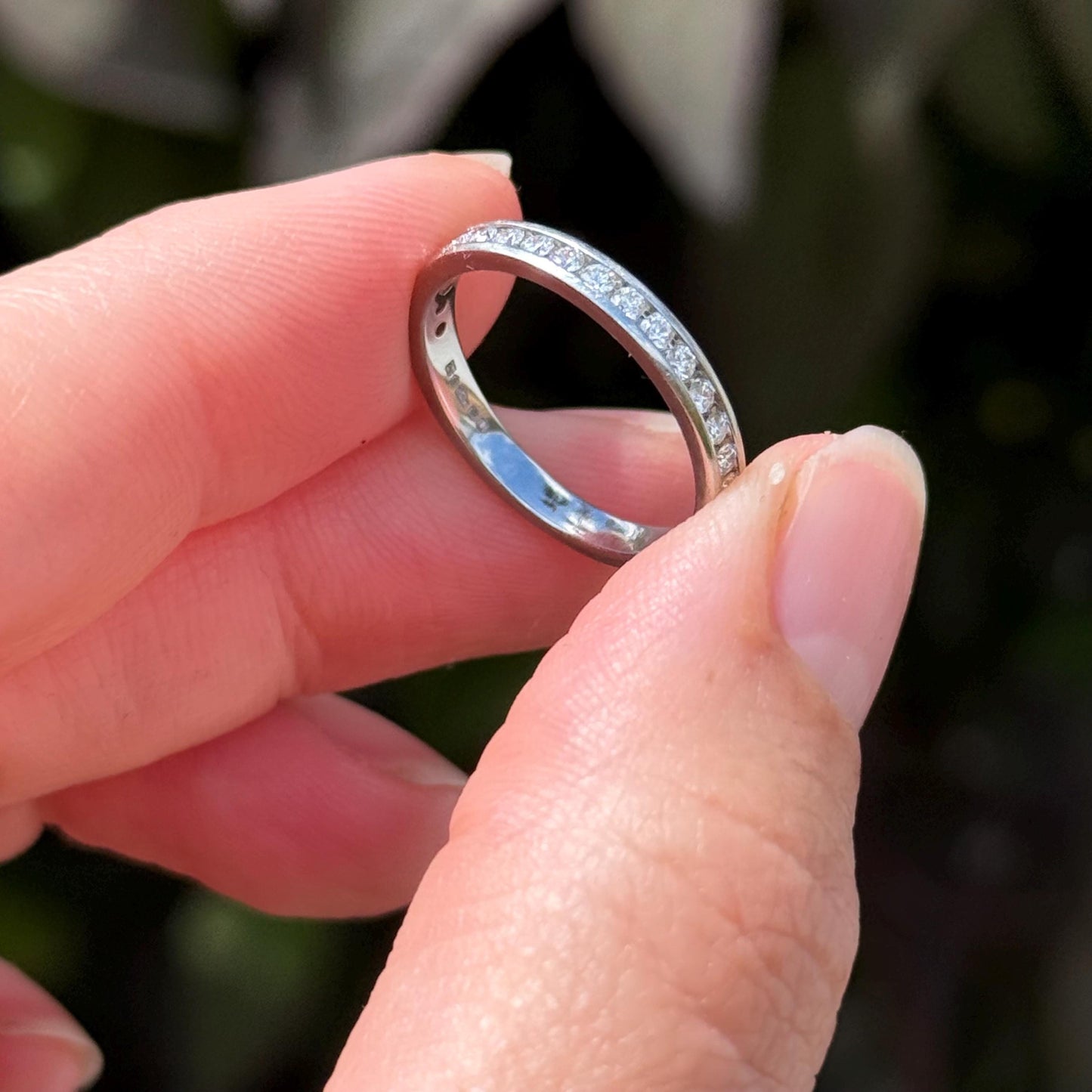 Preloved Diamond Ring in Platinum