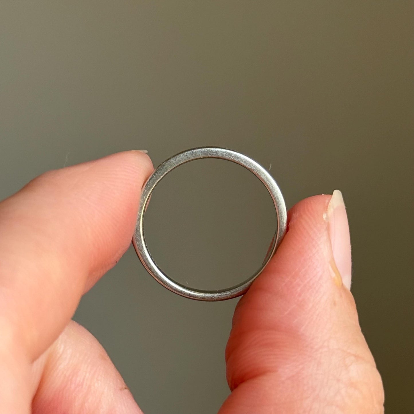 Preloved Diamond Ring in Platinum