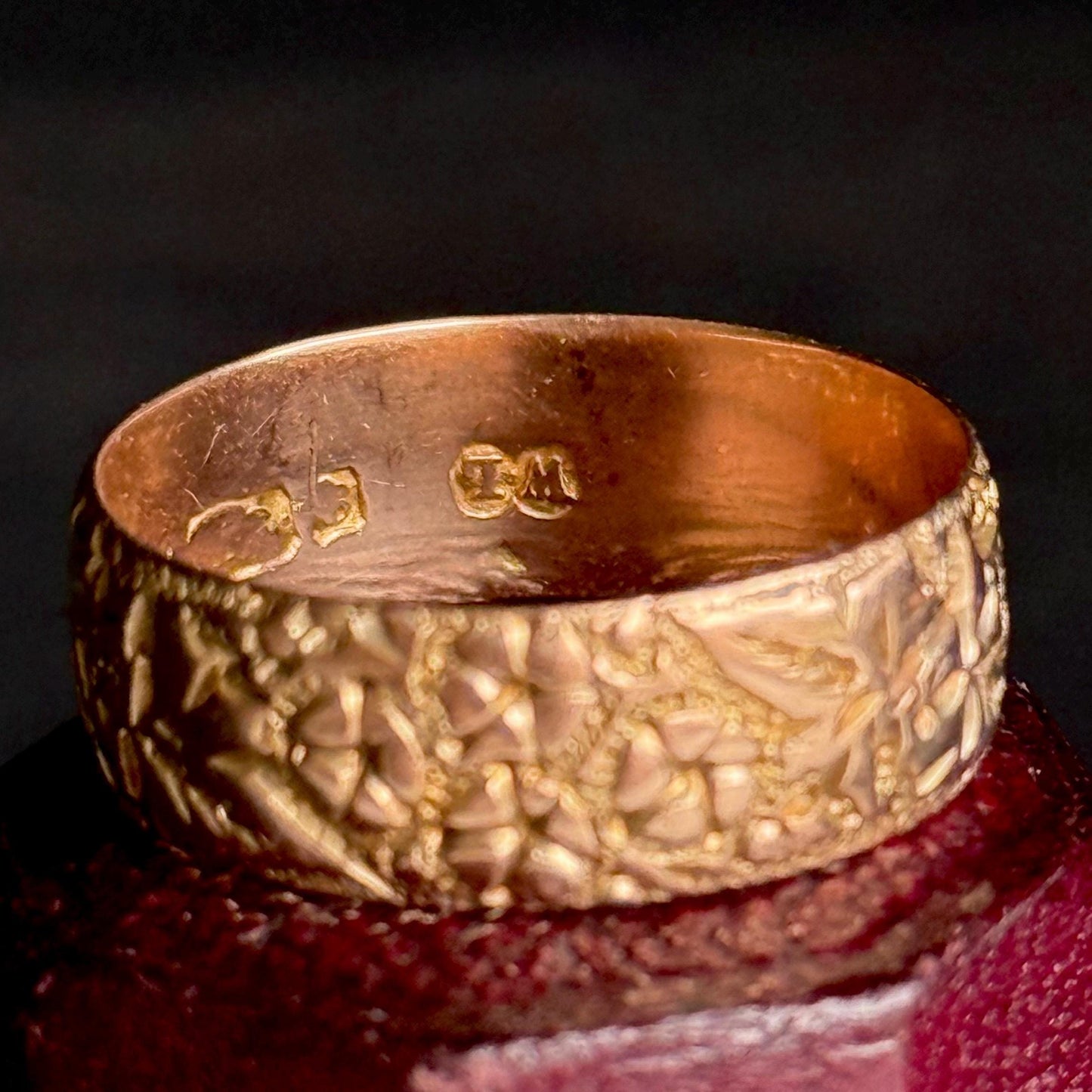 Antique Orange Blossom Ring in 9 Carat Rose Gold, Circa 1915