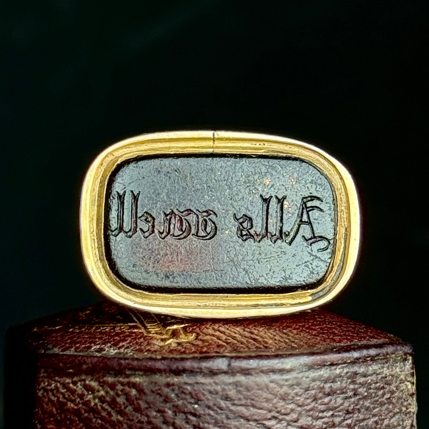 Antique Victorian 'Alls well' Intaglio fob Pendant