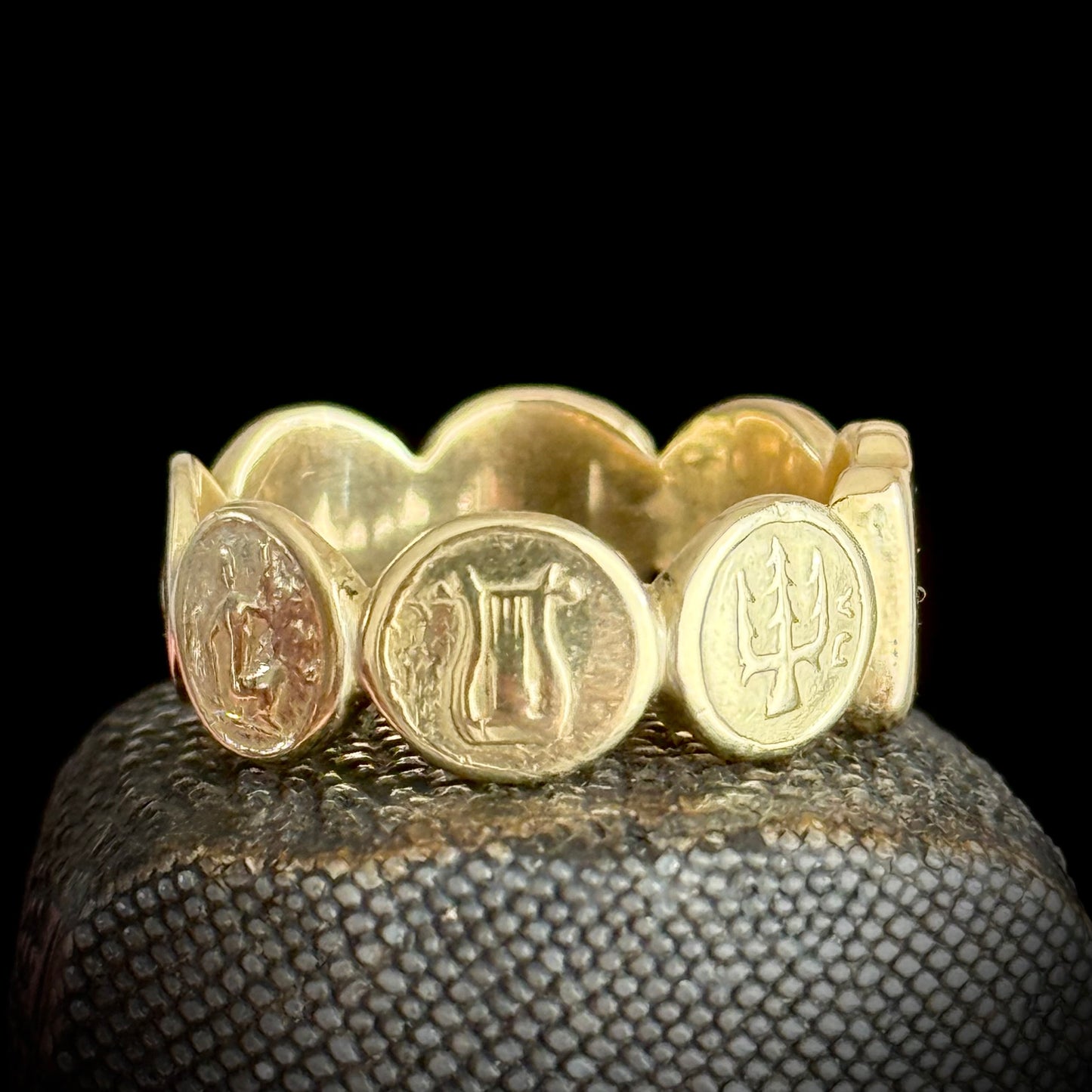 Antique Rare Ionian Islands Ring; Circa 1820