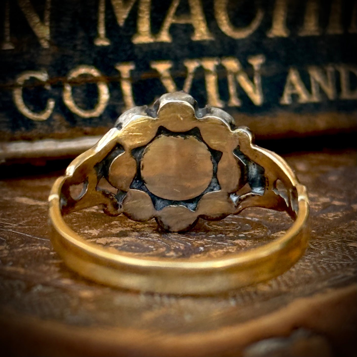Antique Georgian Diamond Cluster Ring