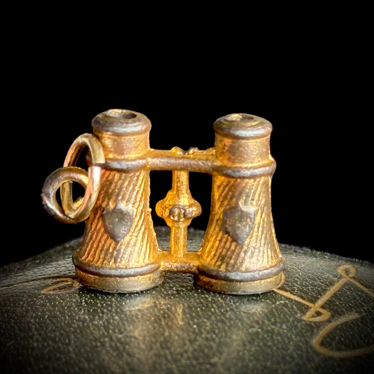 Antique Novelty Erotic Nude Stanhope Pendant; Circa 1895