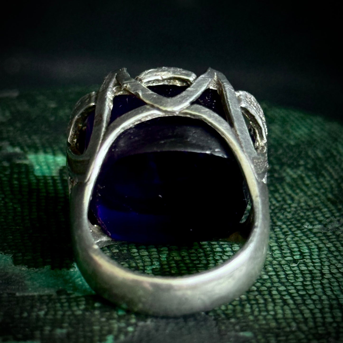 Substantial Vintage Intaglio Ring in Silver