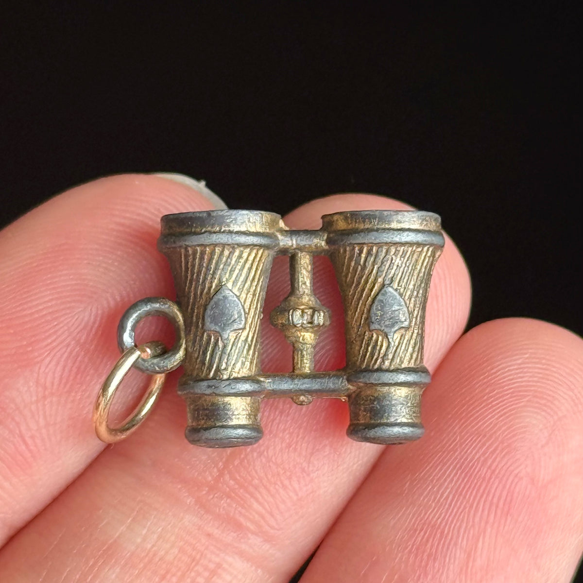 Antique Novelty Erotic Nude Stanhope Pendant; Circa 1895