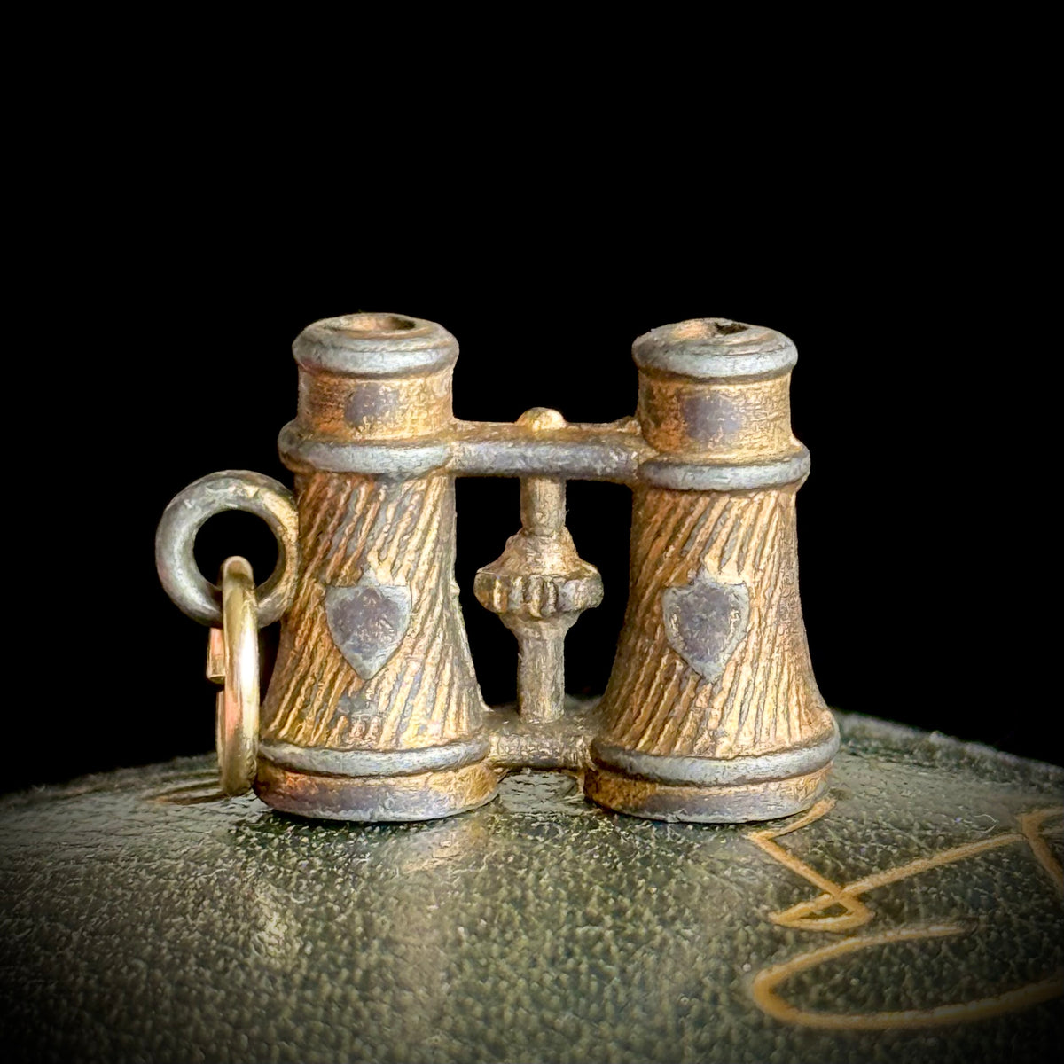 Antique Novelty Erotic Nude Stanhope Pendant; Circa 1895