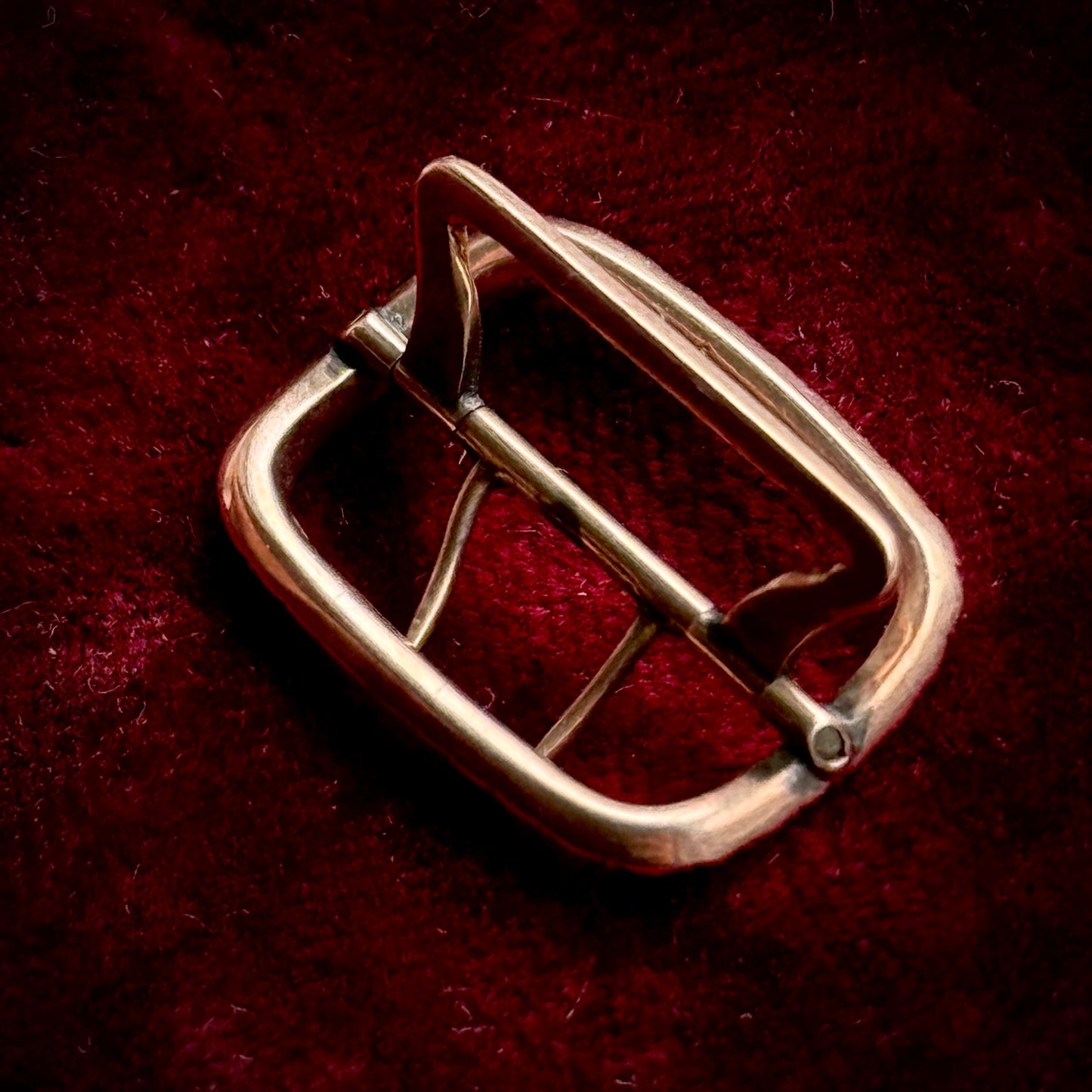 Early Victorian Pearl Buckle in 9 Carat Gold