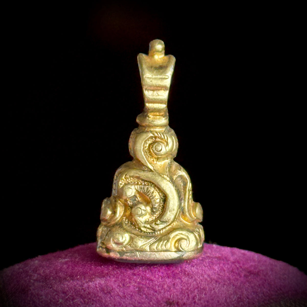 Georgian Ship Intaglio Fob Pendant; Circa 1830