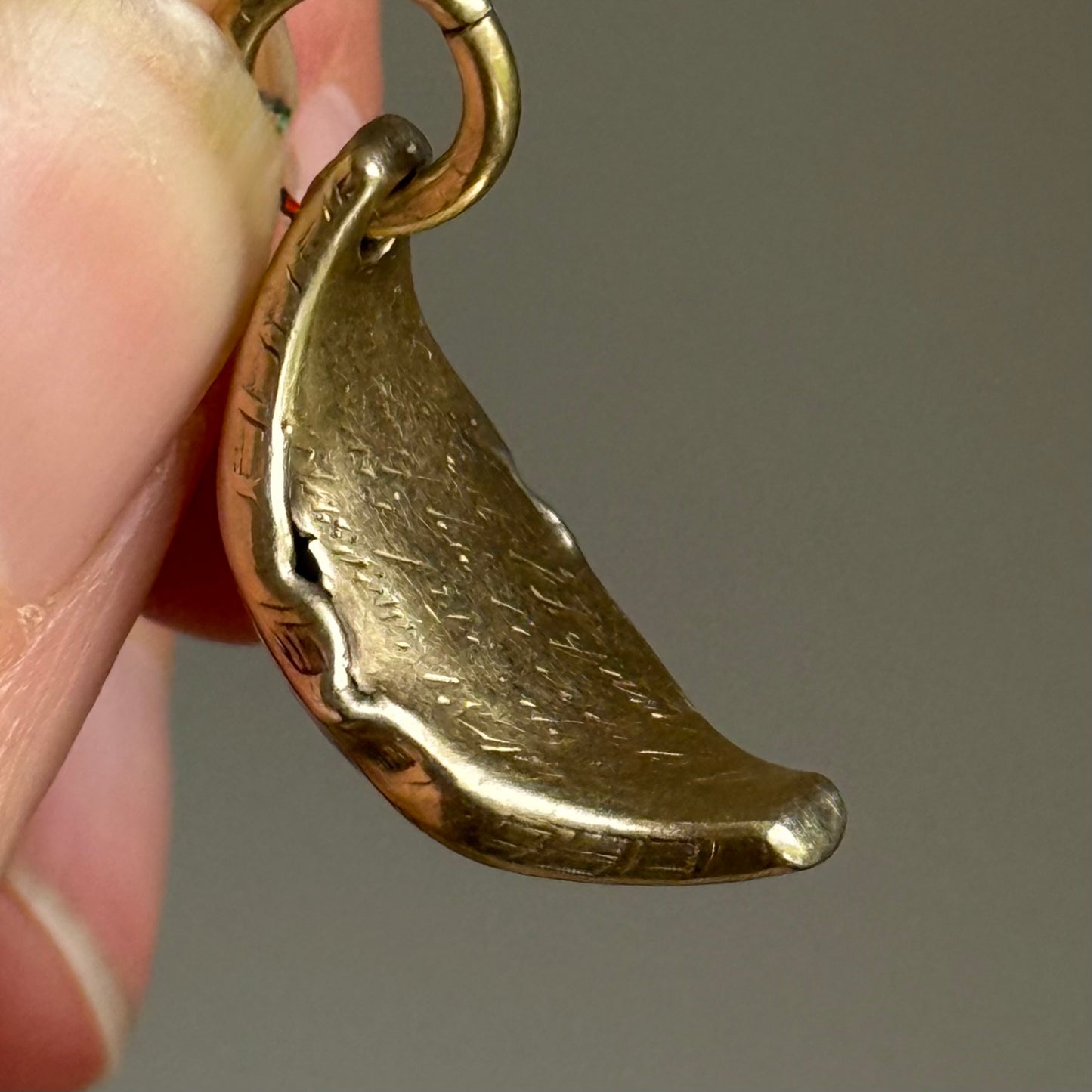 Antique Georgian Garnet Sentimental Pendant