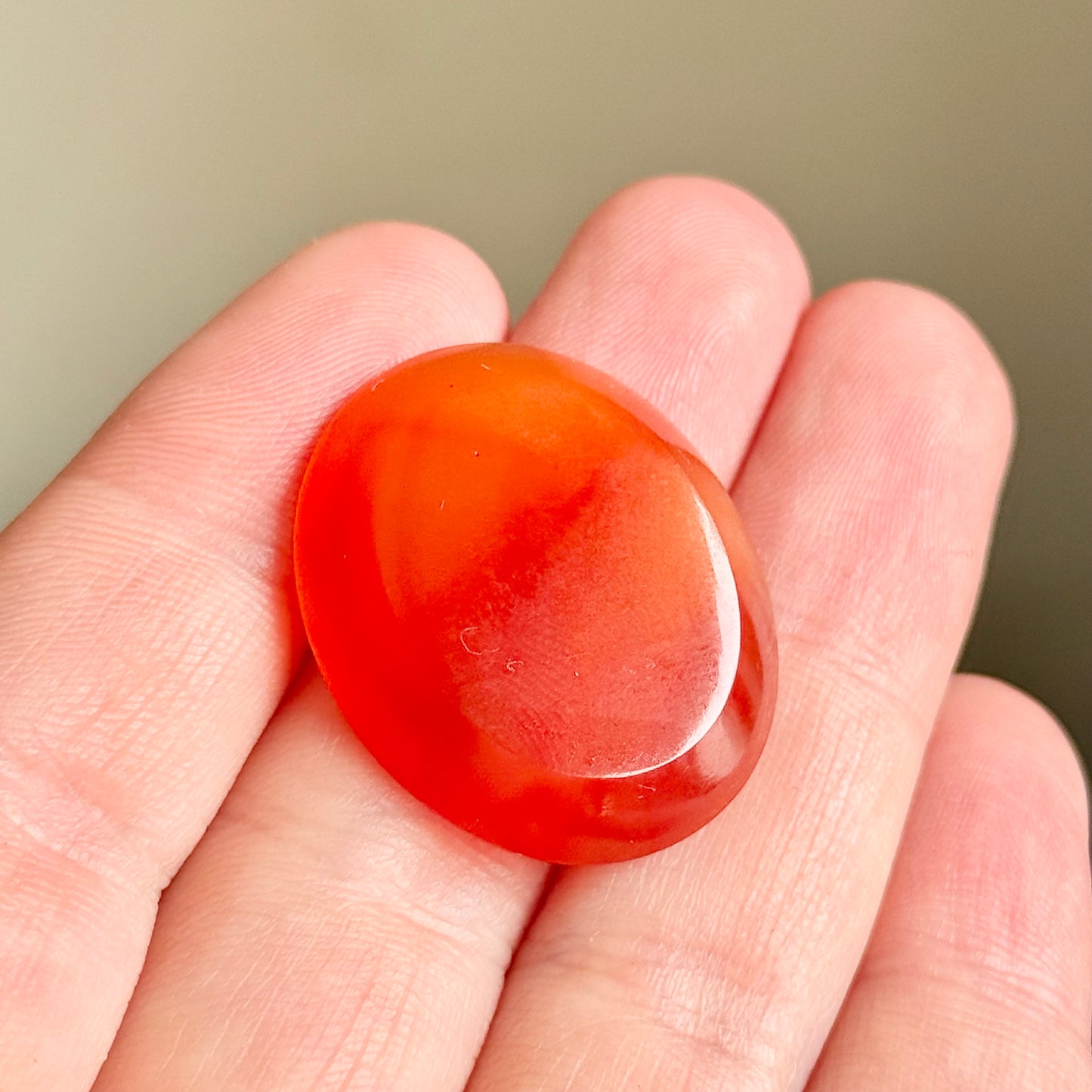 Georgian Loose 'B' Carnelian Intaglio Stone