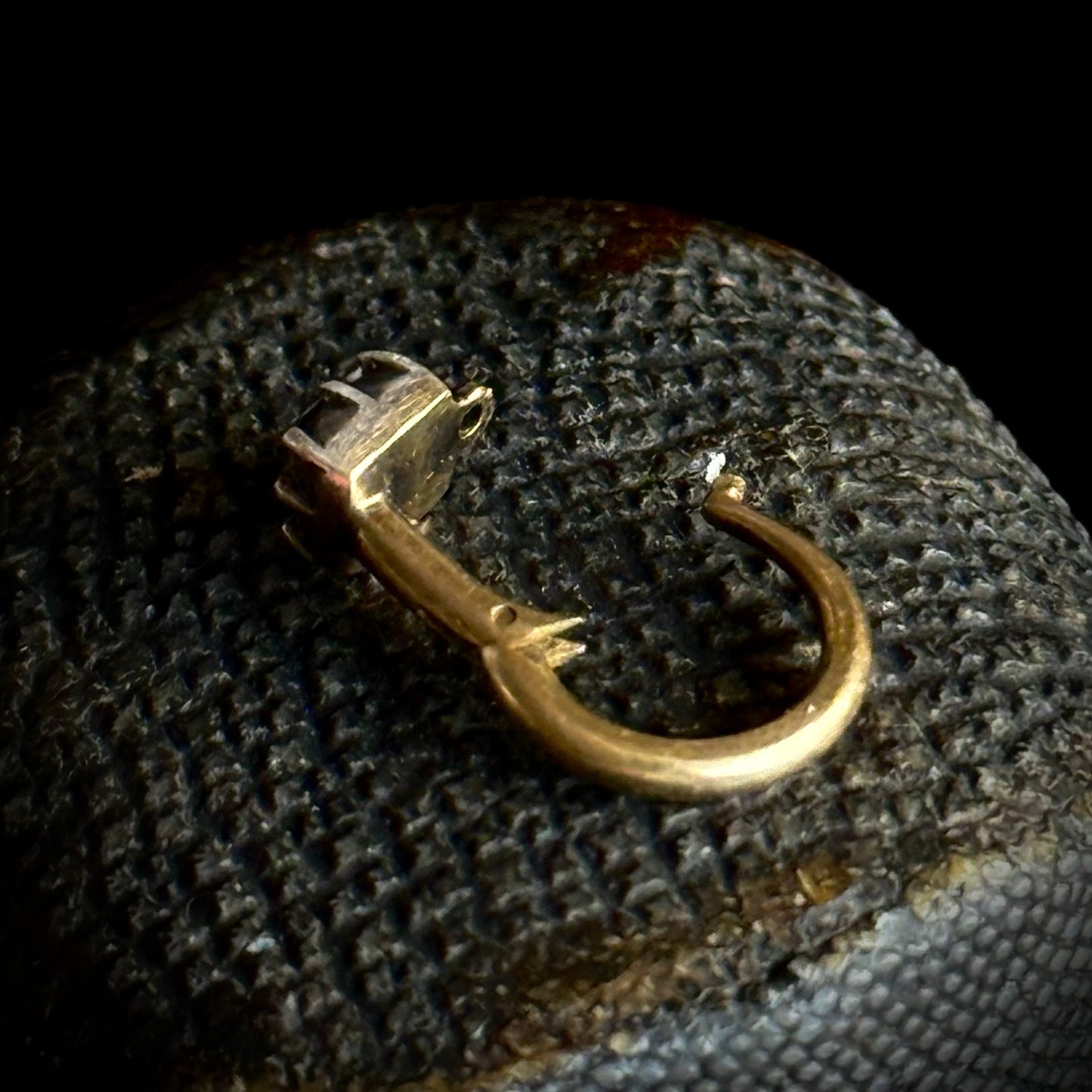 Antique Georgian Diamond Hoop or Connector; Circa 1800