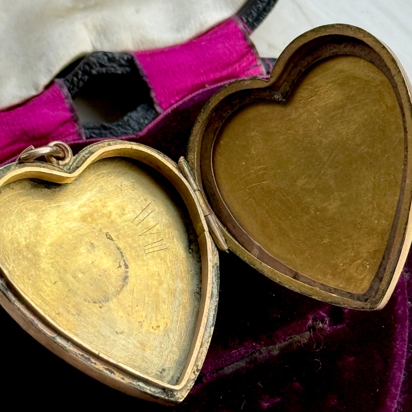 Victorian Rose Cut Diamond Heart Locket; Circa 1890