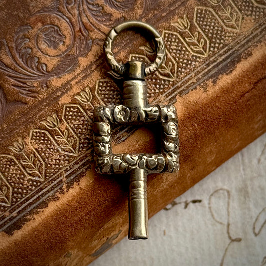 Antique Georgian Watch Winder Key Pendant
