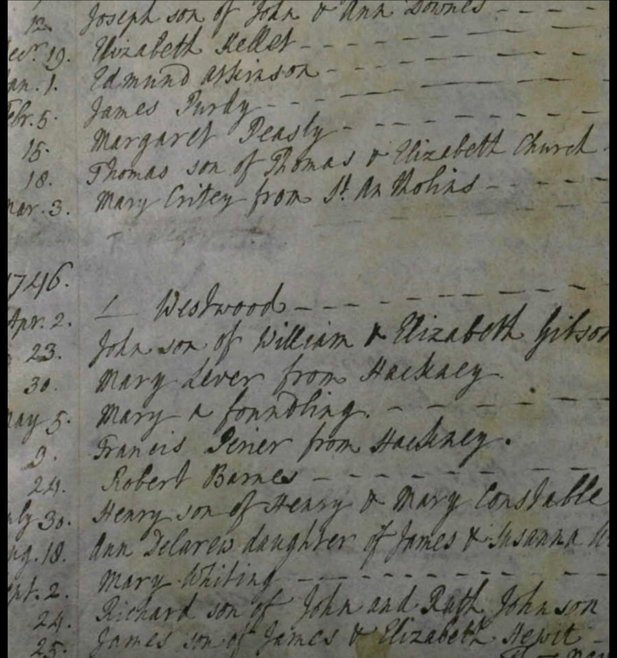 Georgian White Enamel Mourning Ring; Circa 1746