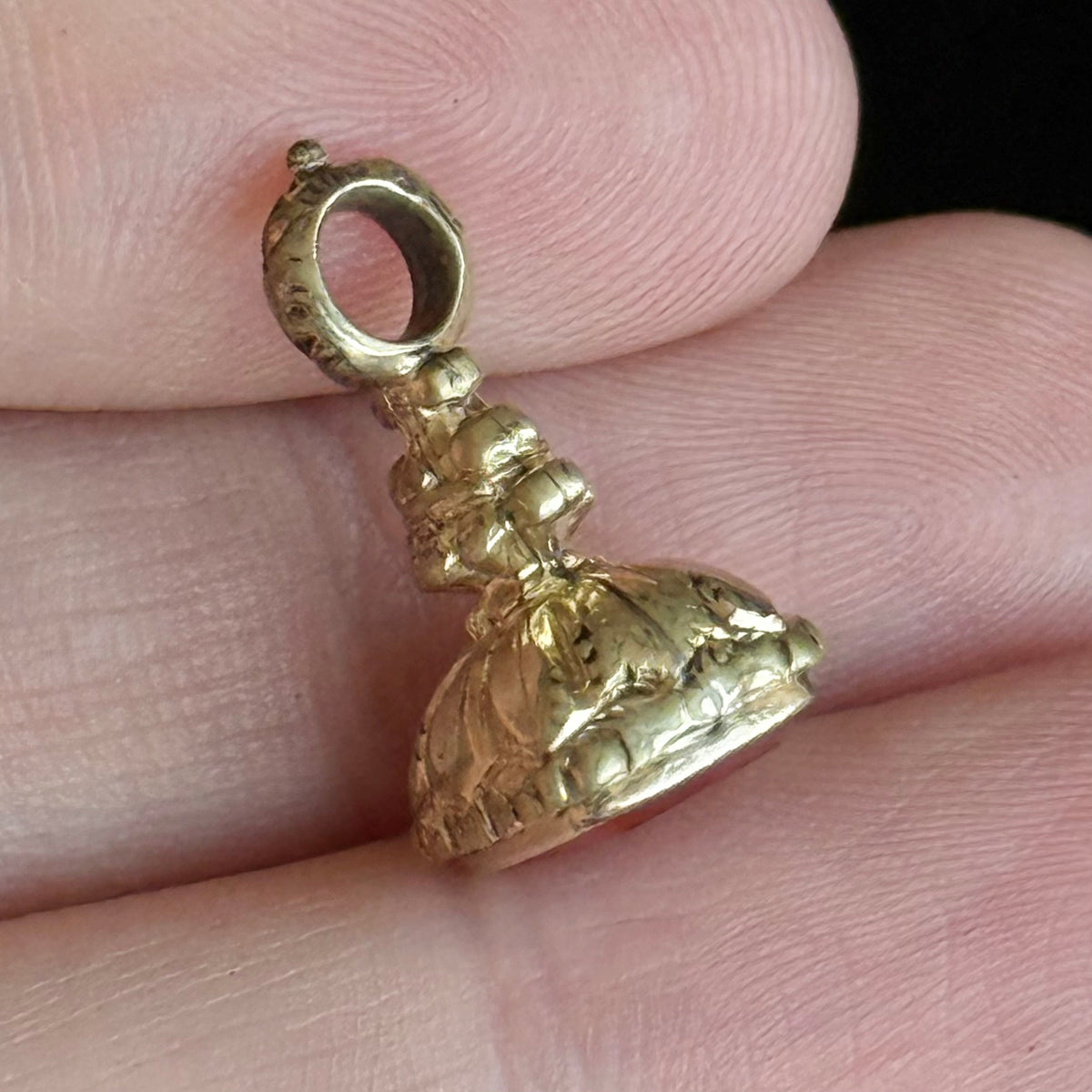 Georgian Hope & Anchor Intaglio Fob Pendant; Circa 1830