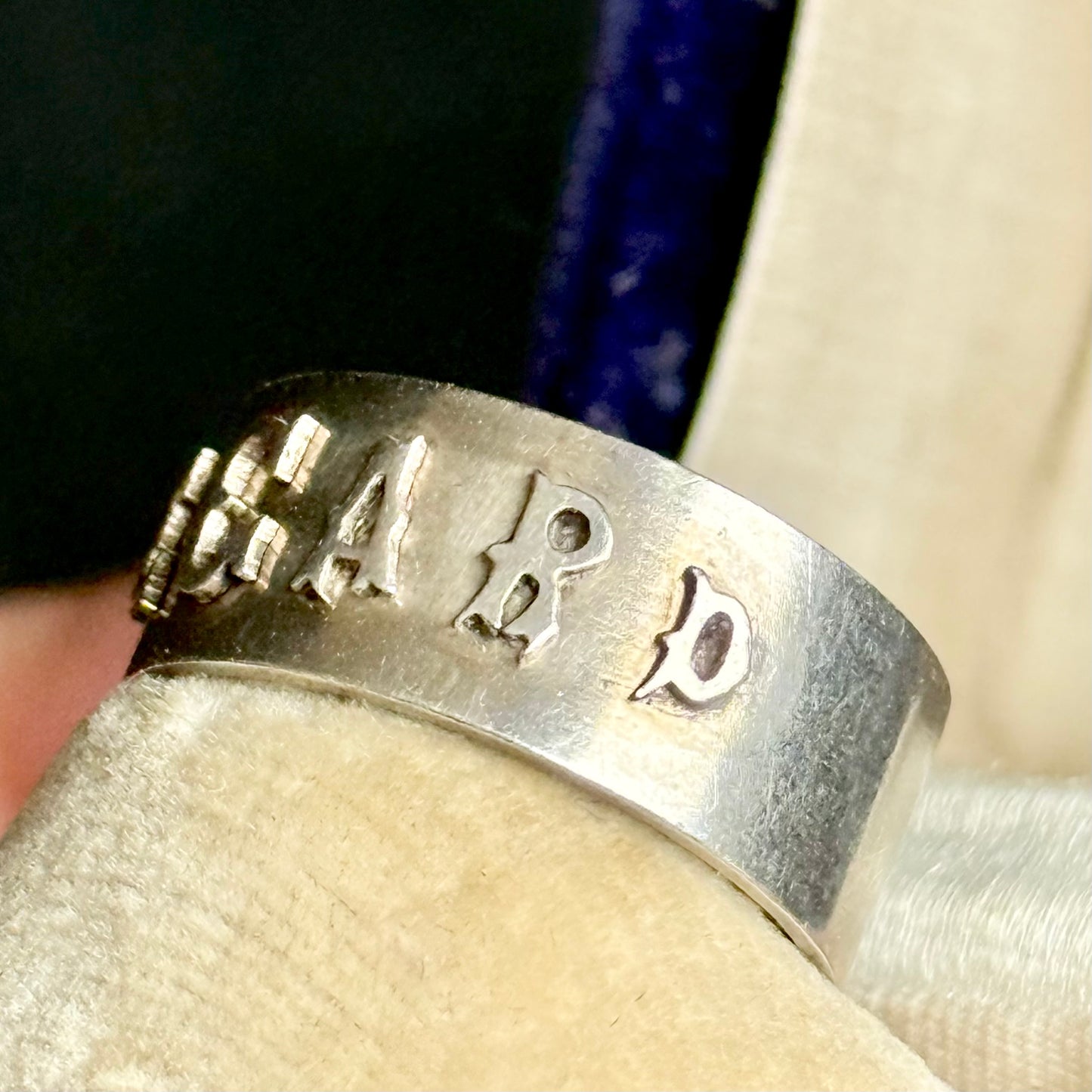 Antique Victorian 'Regard' Ring in Silver