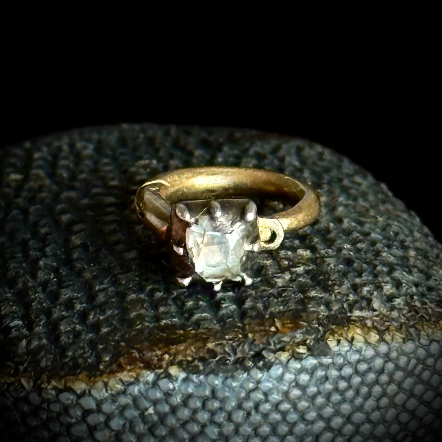 Antique Georgian Diamond Hoop or Connector; Circa 1800