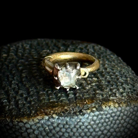Antique Georgian Diamond Hoop or Connector; Circa 1800