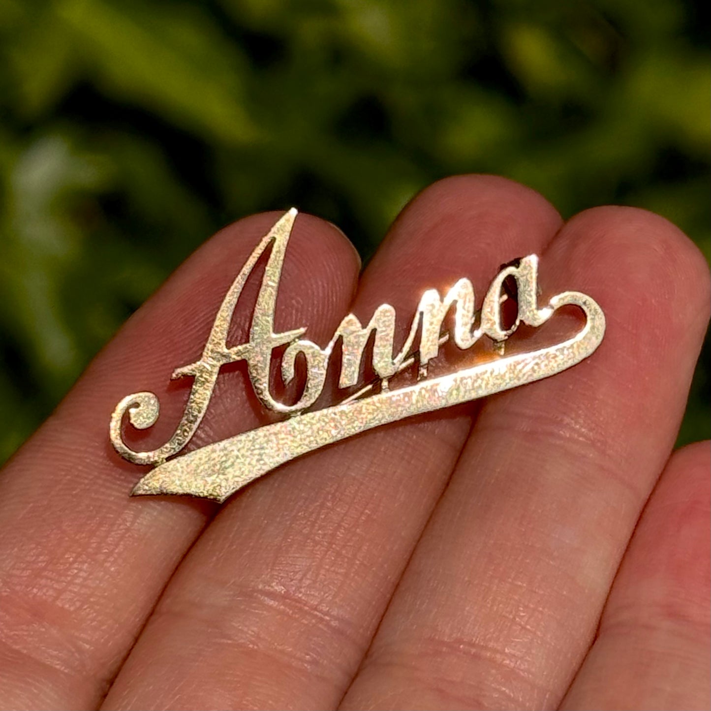Antique 'Anna' 18 Carat Gold Brooch