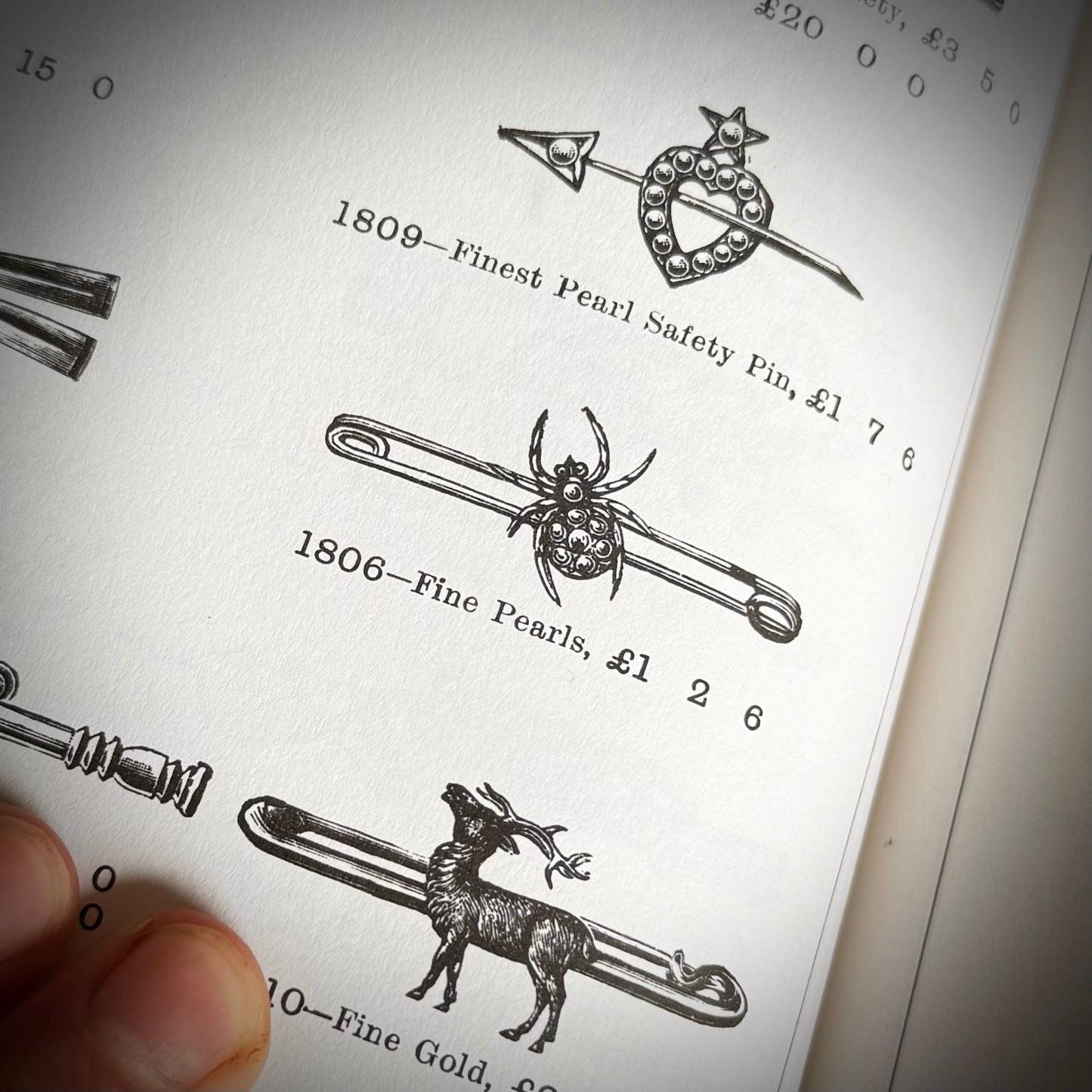 Victorian Spider Ruby and Pearl Brooch in 9 Carat Rose Gold; Circa 1890