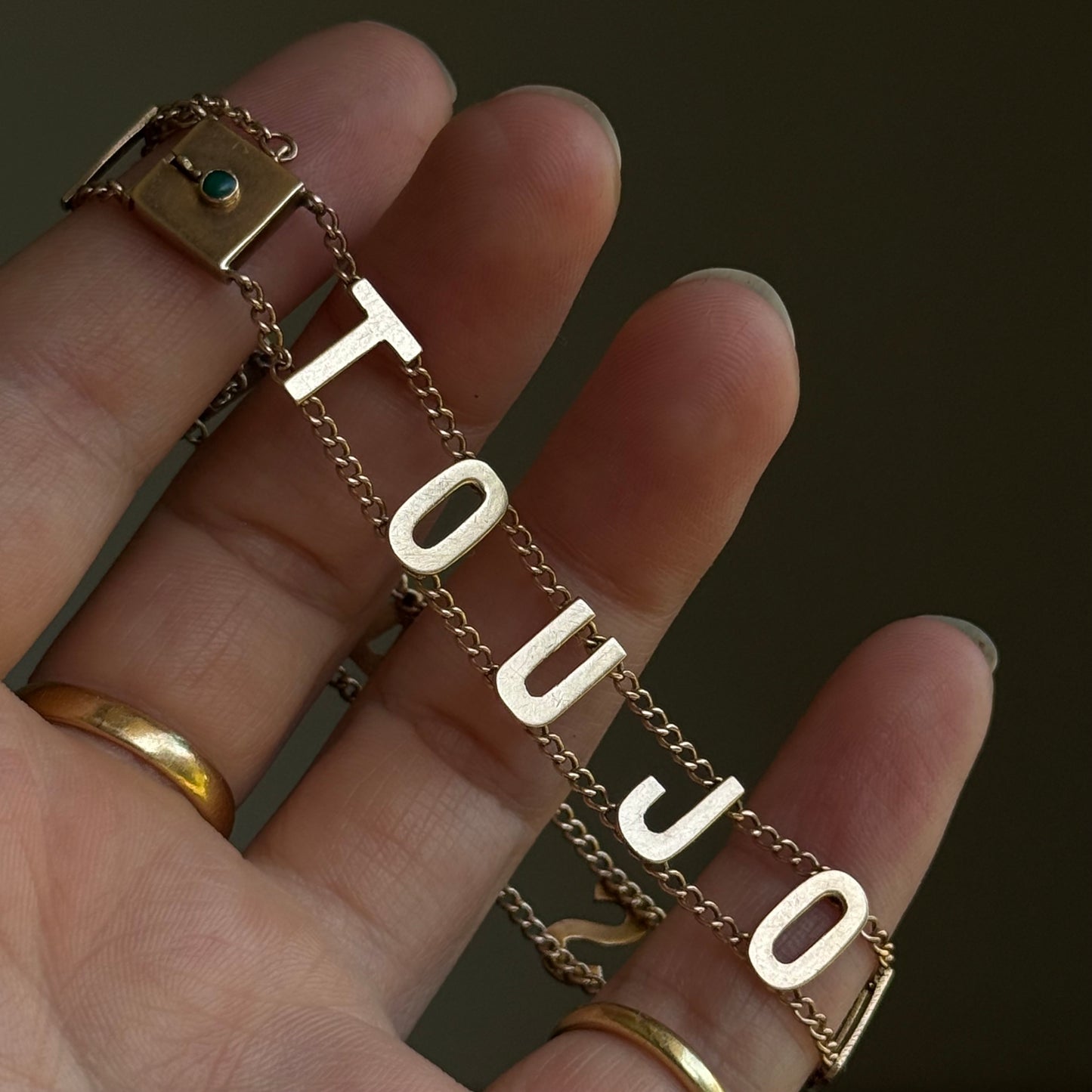 Antique Toujours A Toi (Always Yours) Bracelet