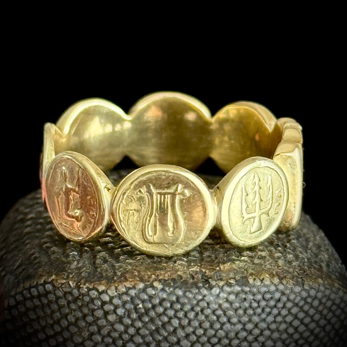 Antique Rare Ionian Islands Ring; Circa 1820