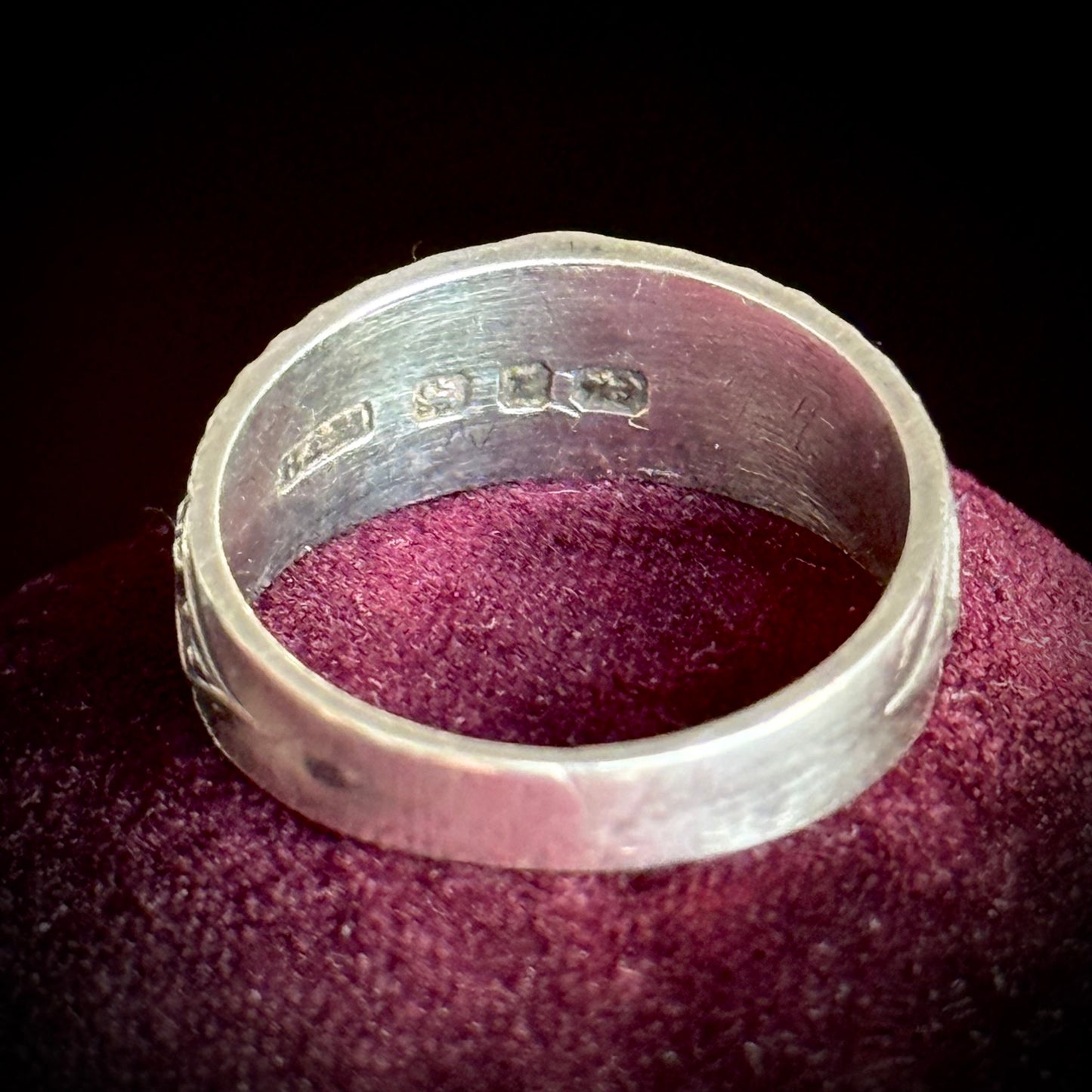 Antique Victorian Goodluck Ring; Circa 1899