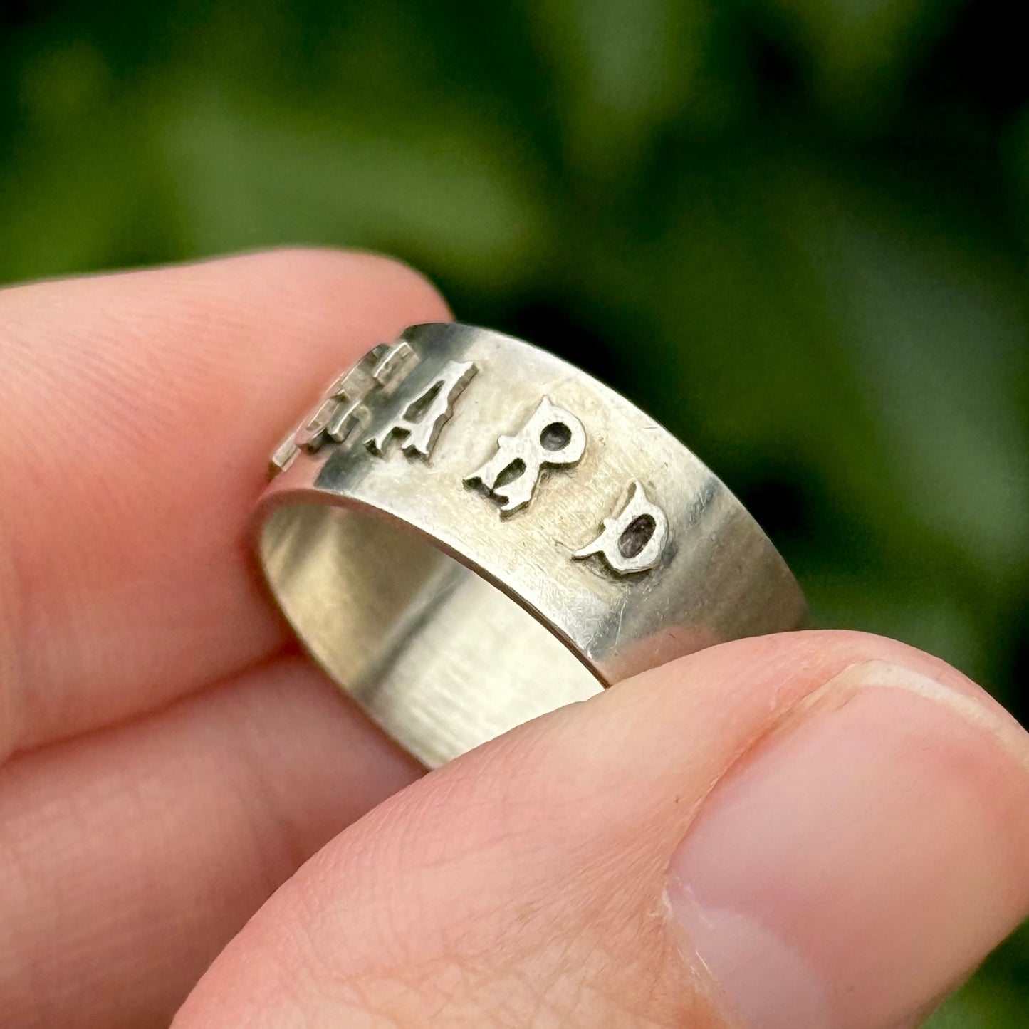 Antique Victorian 'Regard' Ring in Silver