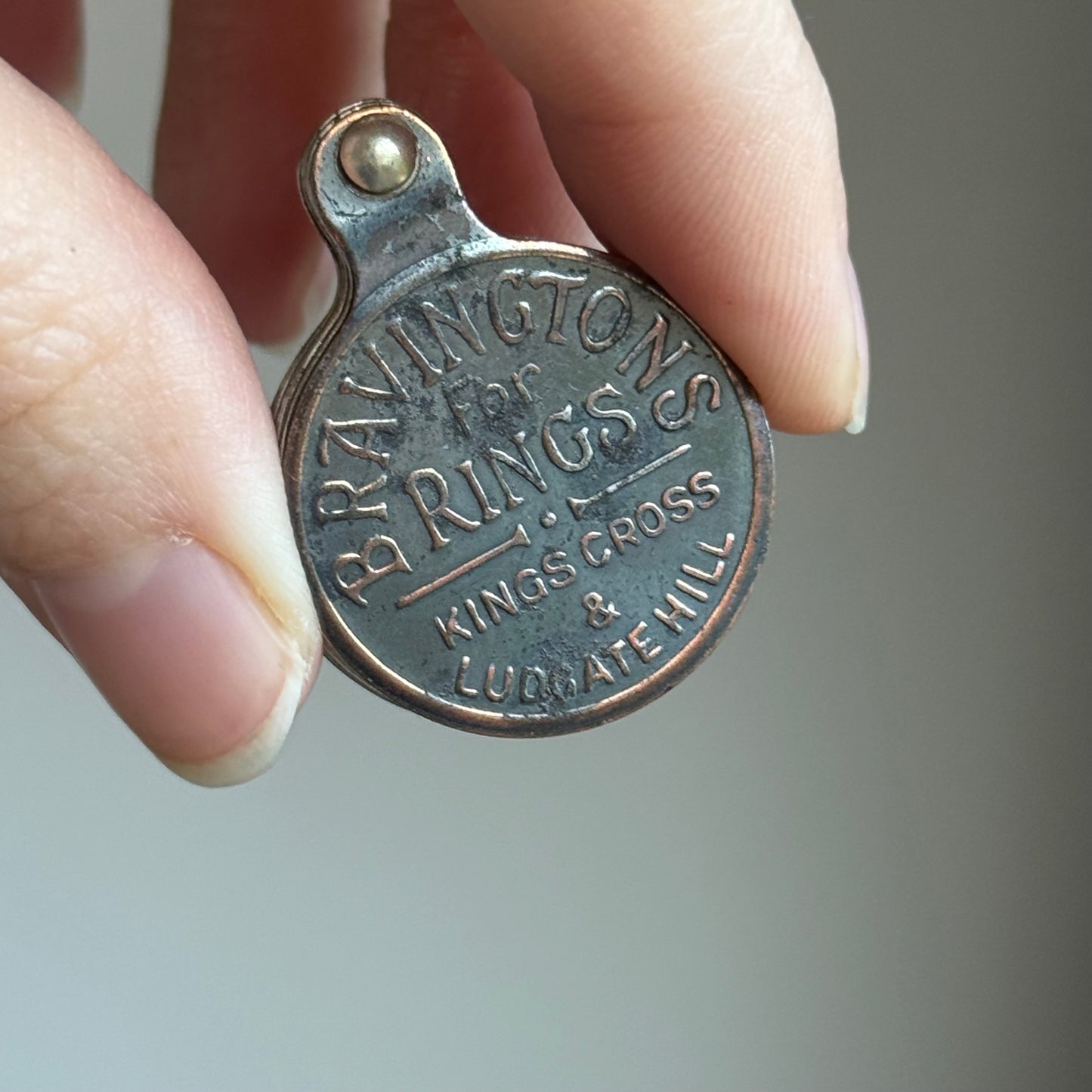 Antique Bravingtons For Rings Kings Cross and Ludgate Hill Ring Sizer