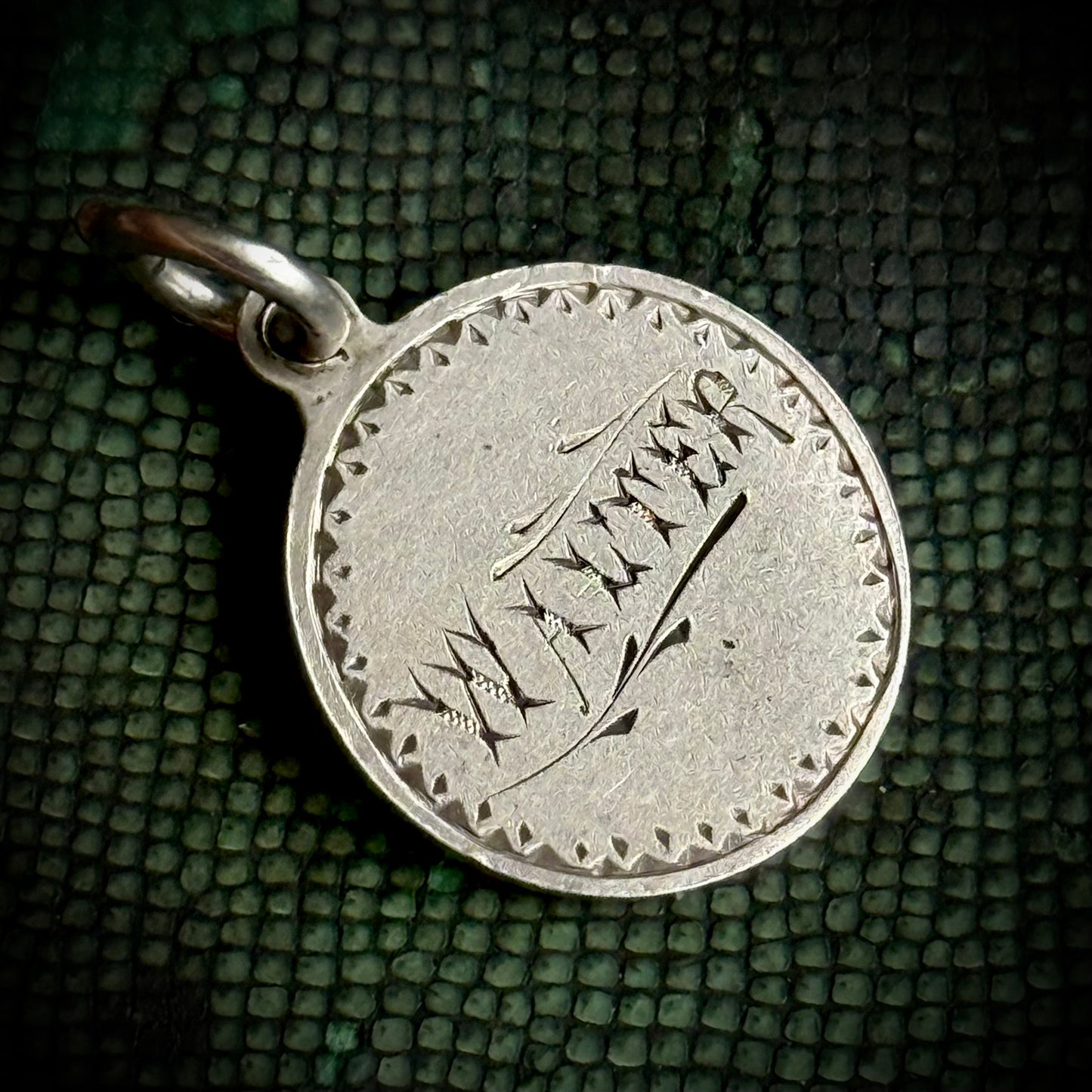 Victorian Love Token Walter Coin Pendant