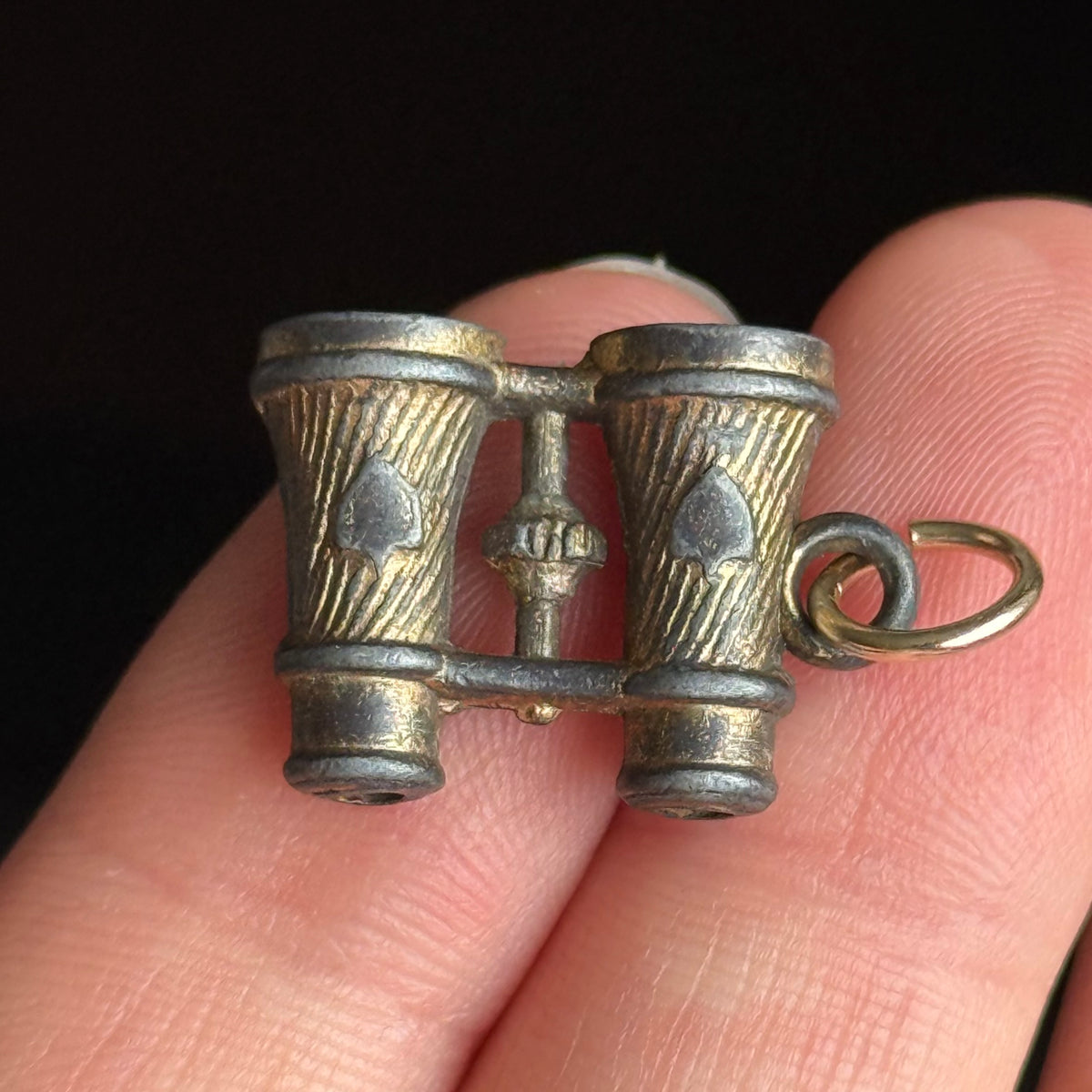 Antique Novelty Erotic Nude Stanhope Pendant; Circa 1895