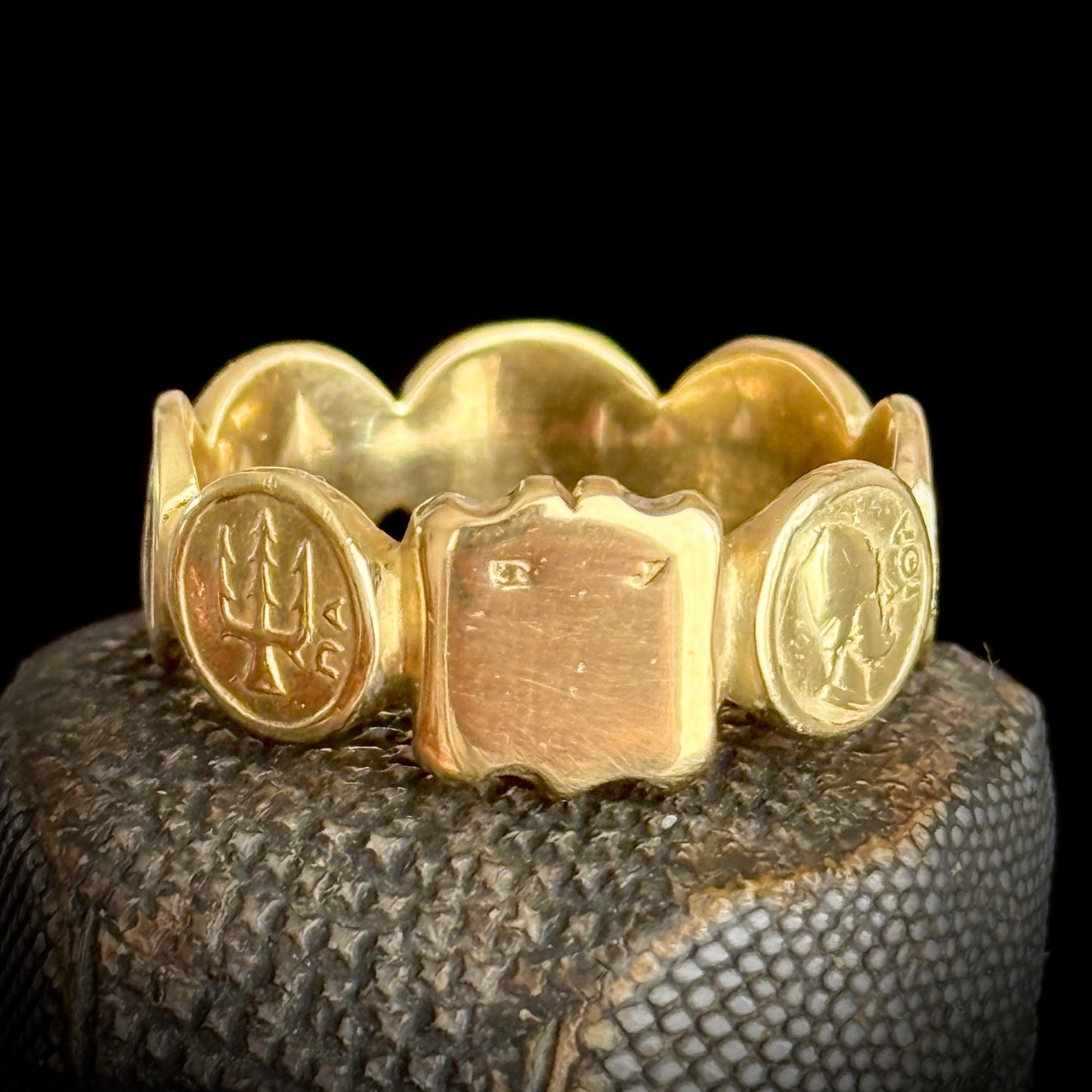 Antique Rare Ionian Islands Ring; Circa 1820