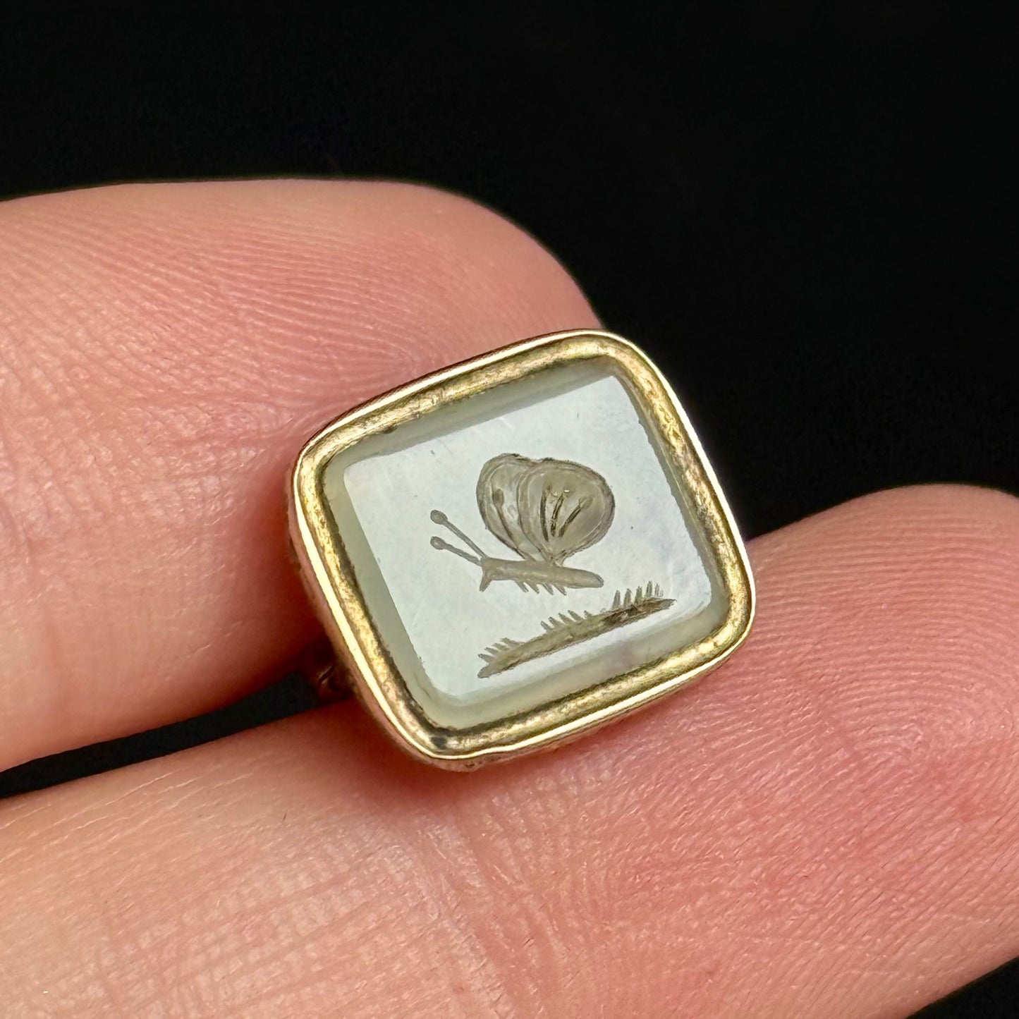 Antique Georgian Butterfly Intaglio Fob
