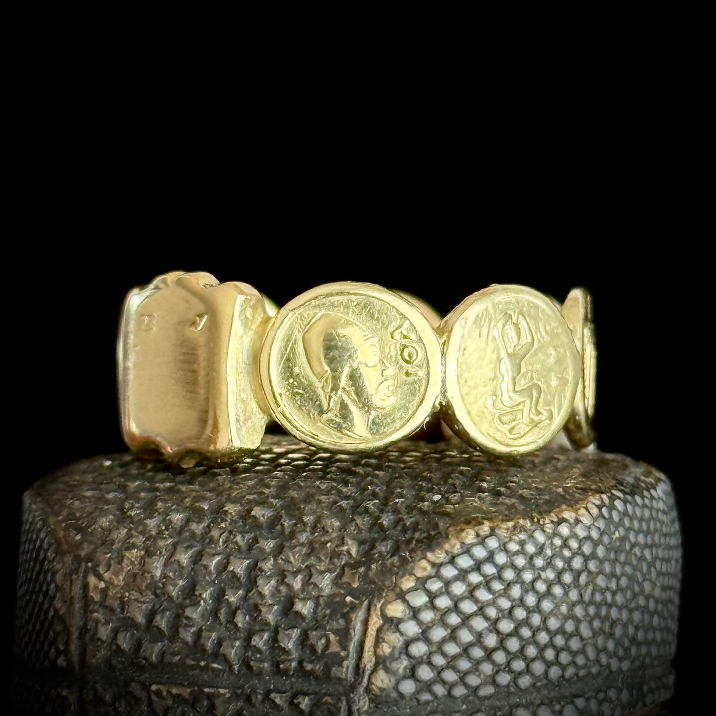 Antique Rare Ionian Islands Ring; Circa 1820